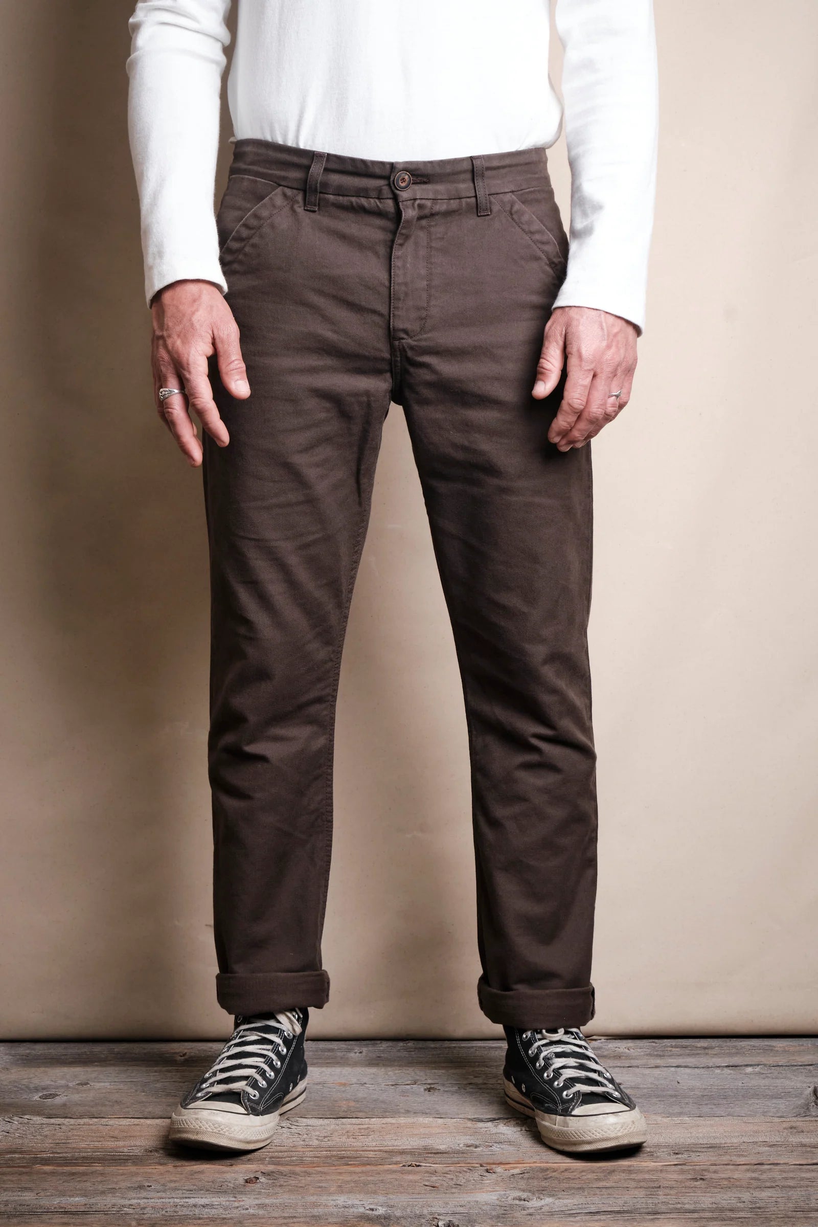 Freenote Cloth Workers Chino- Bark