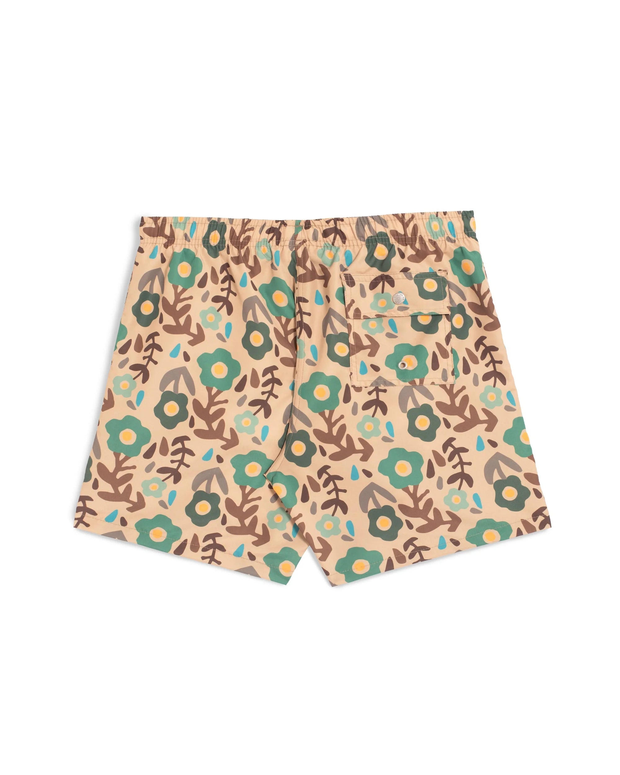 Bather Swim Trunk - Floral Desert Meadow