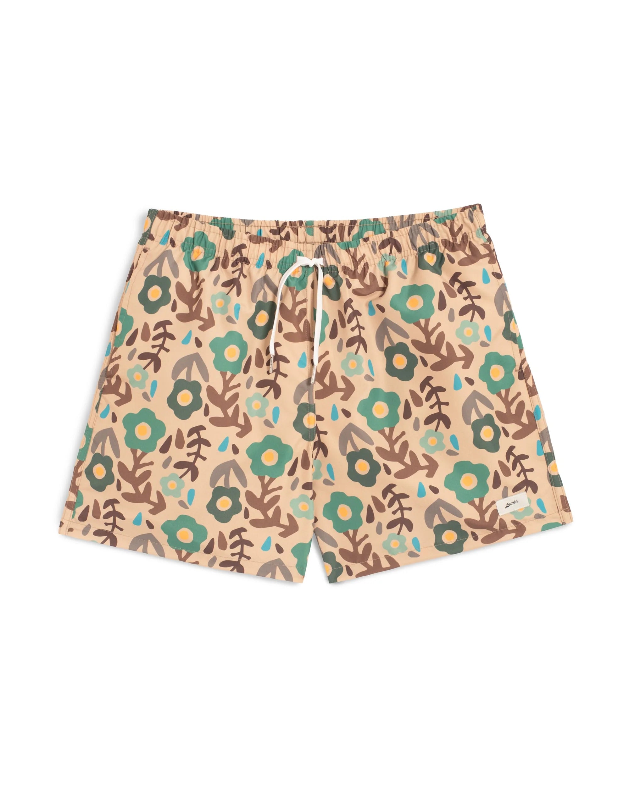 Bather Swim Trunk - Floral Desert Meadow