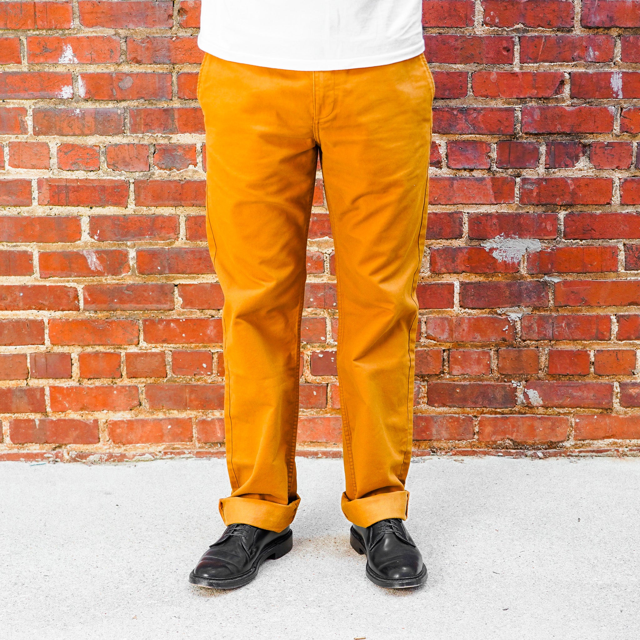 Freenote Cloth Deck Pant Straight Fit - Khaki