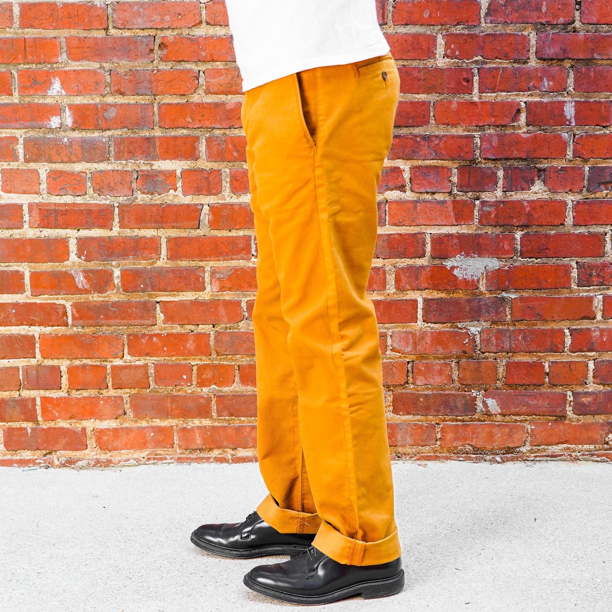 Freenote Cloth Deck Pant Straight Fit - Khaki