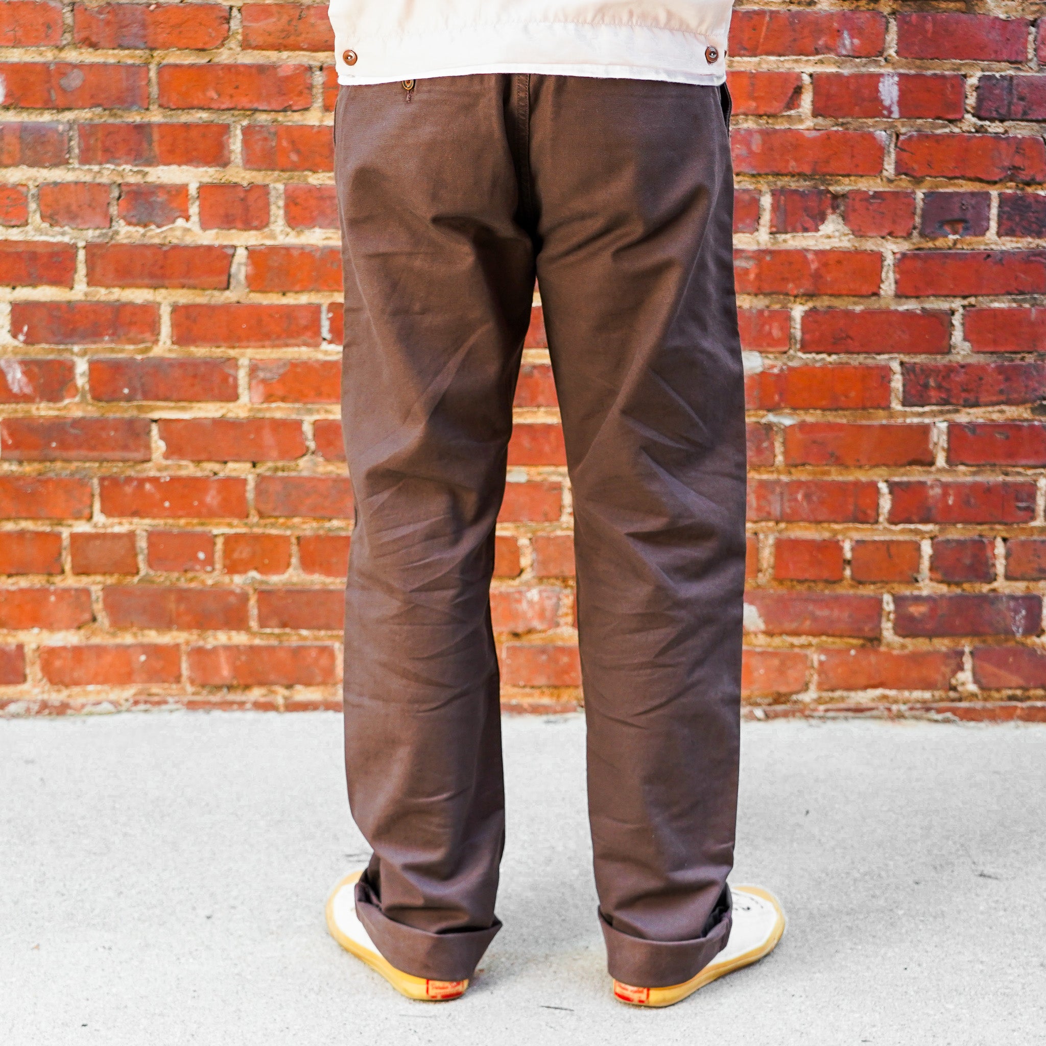 Freenote Cloth Deck Pant Straight Fit - Bark
