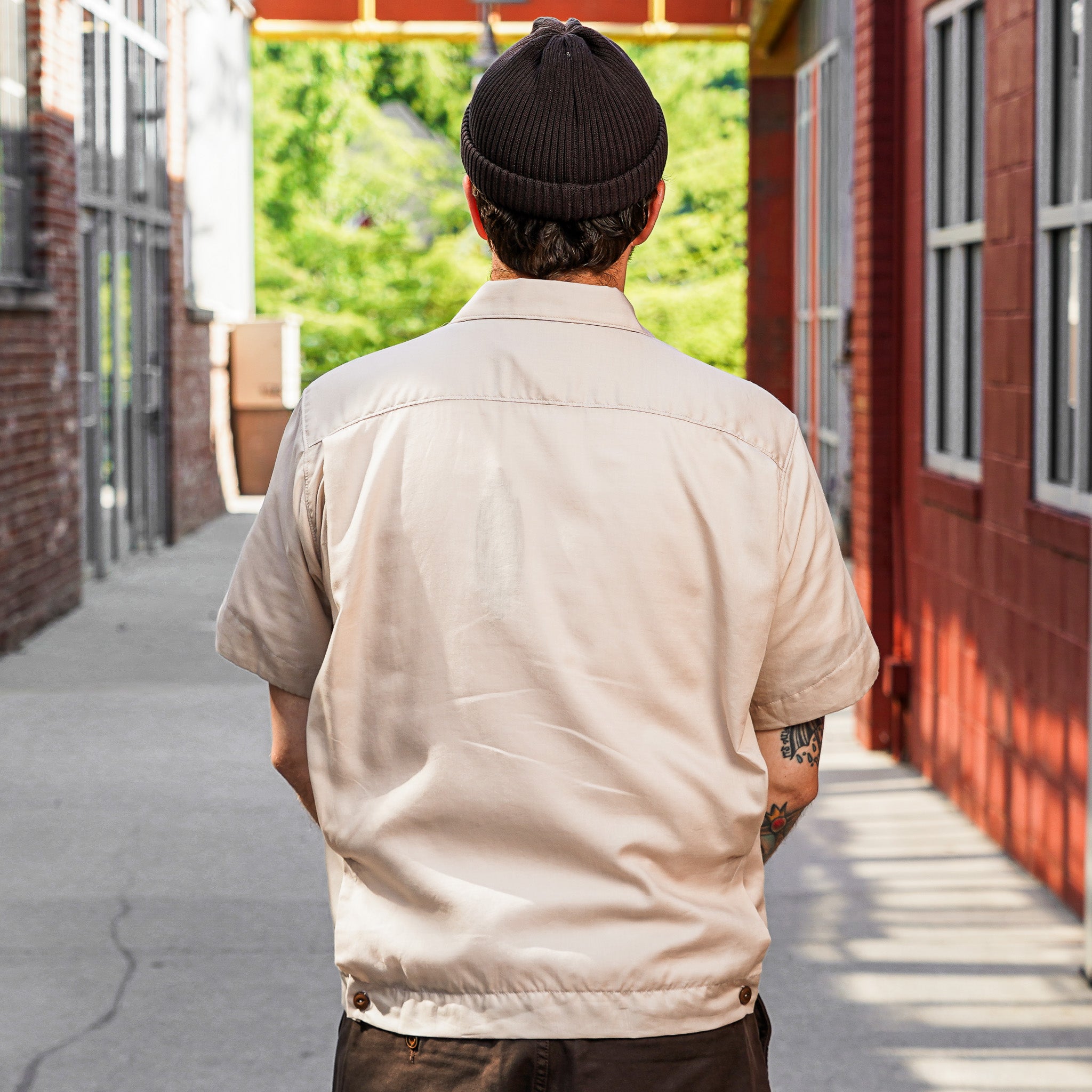 Freenote Cloth Jove Tencel Shirt - Tan