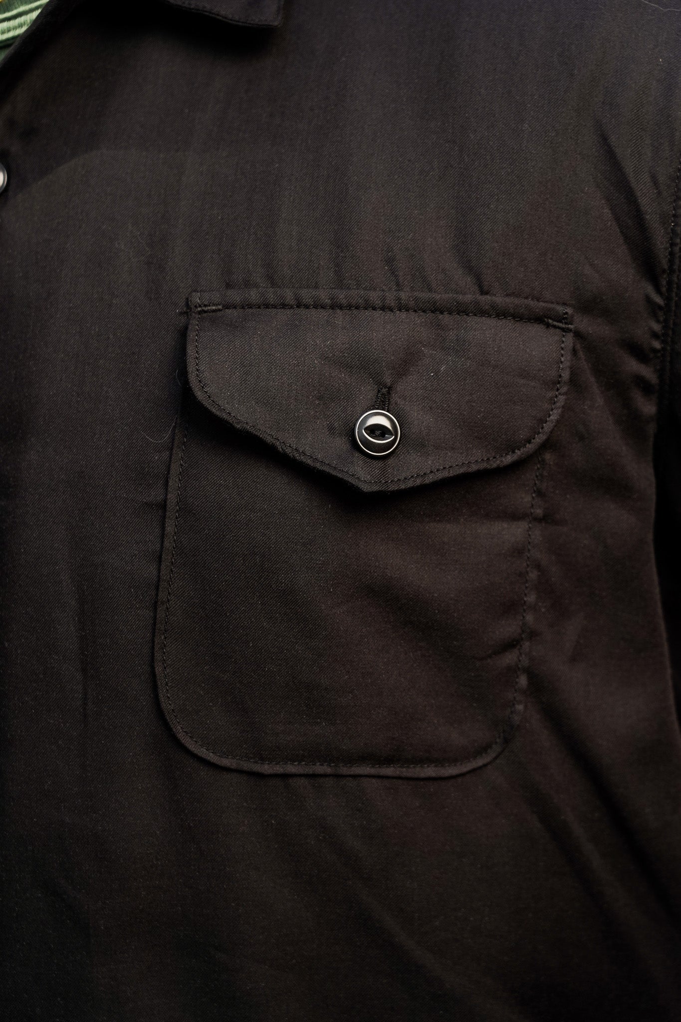 Freenote Cloth Jove Tencel Shirt - Black