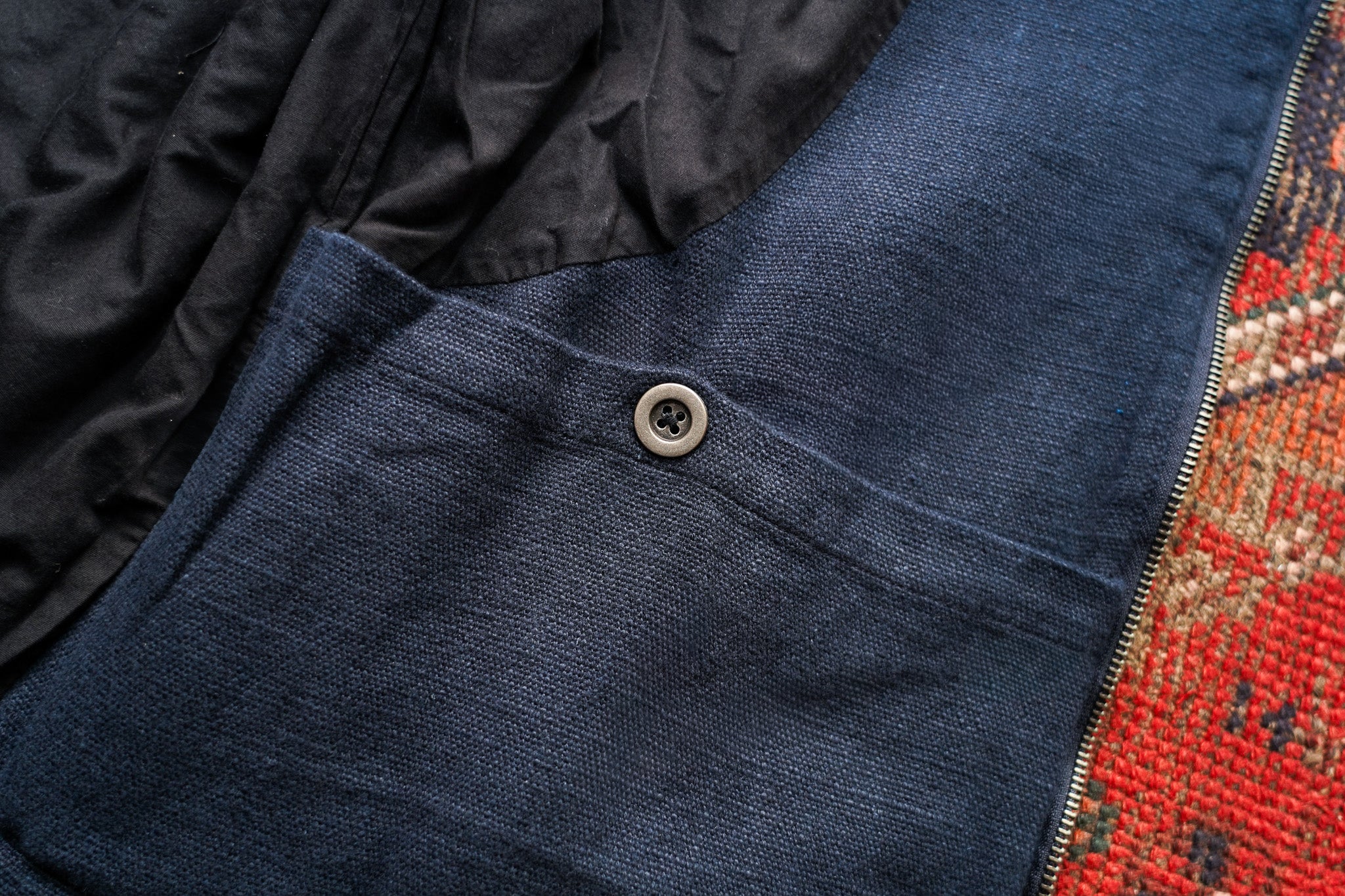3sixteen Mechanic Jacket - Midnight Cotton/Linen