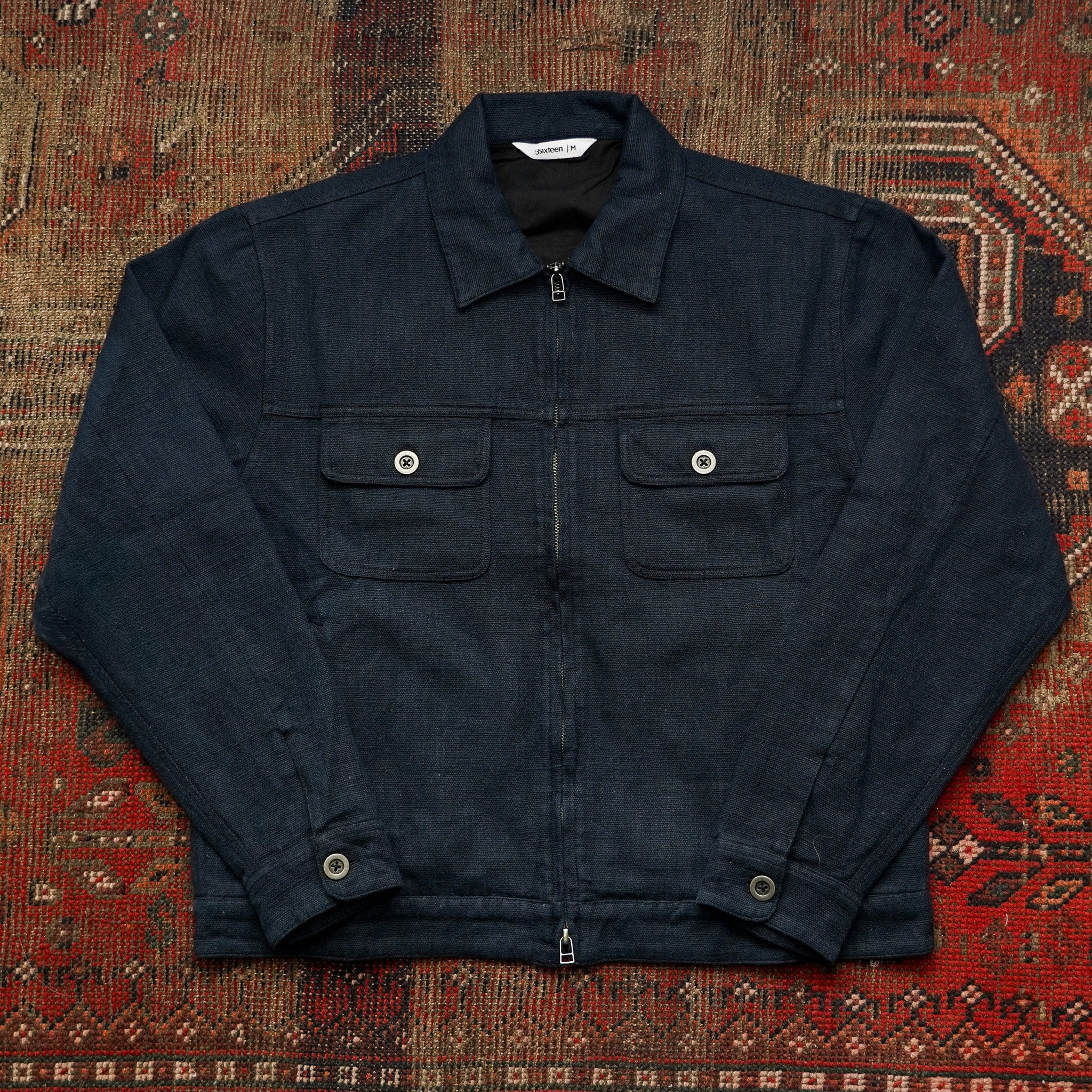3sixteen Mechanic Jacket - Midnight Cotton/Linen