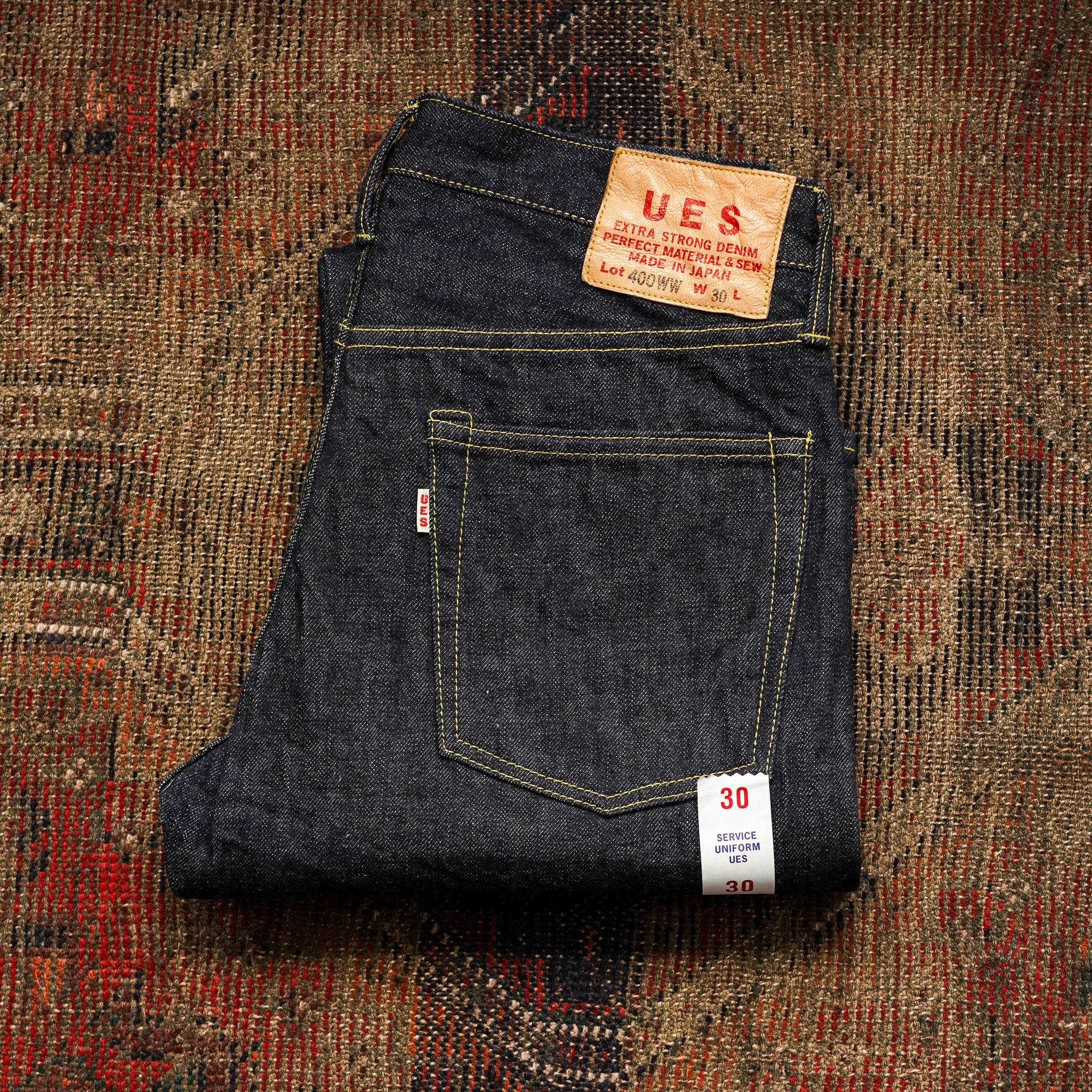UES 400-WWII Model Indigo Selvedge Denim - One Washed
