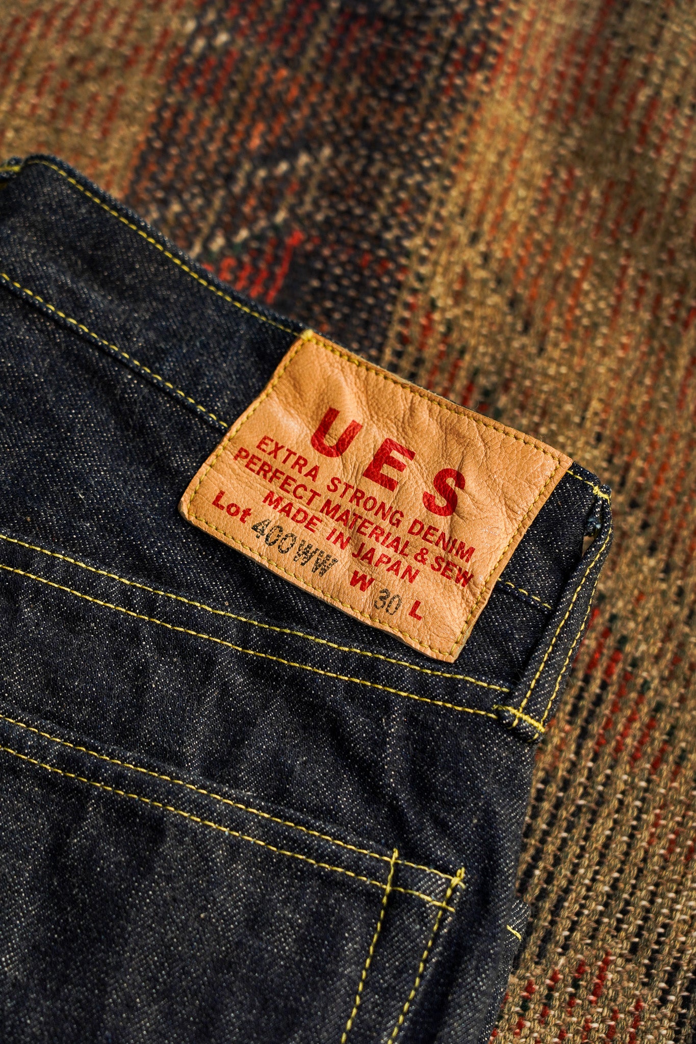 UES 400-WWII Model Indigo Selvedge Denim - One Washed