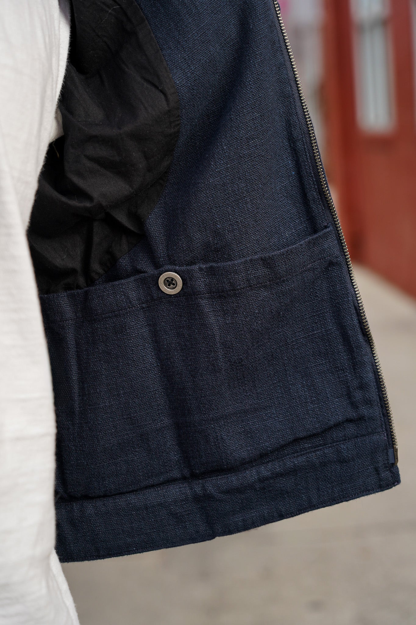 3sixteen Mechanic Jacket - Midnight Cotton/Linen