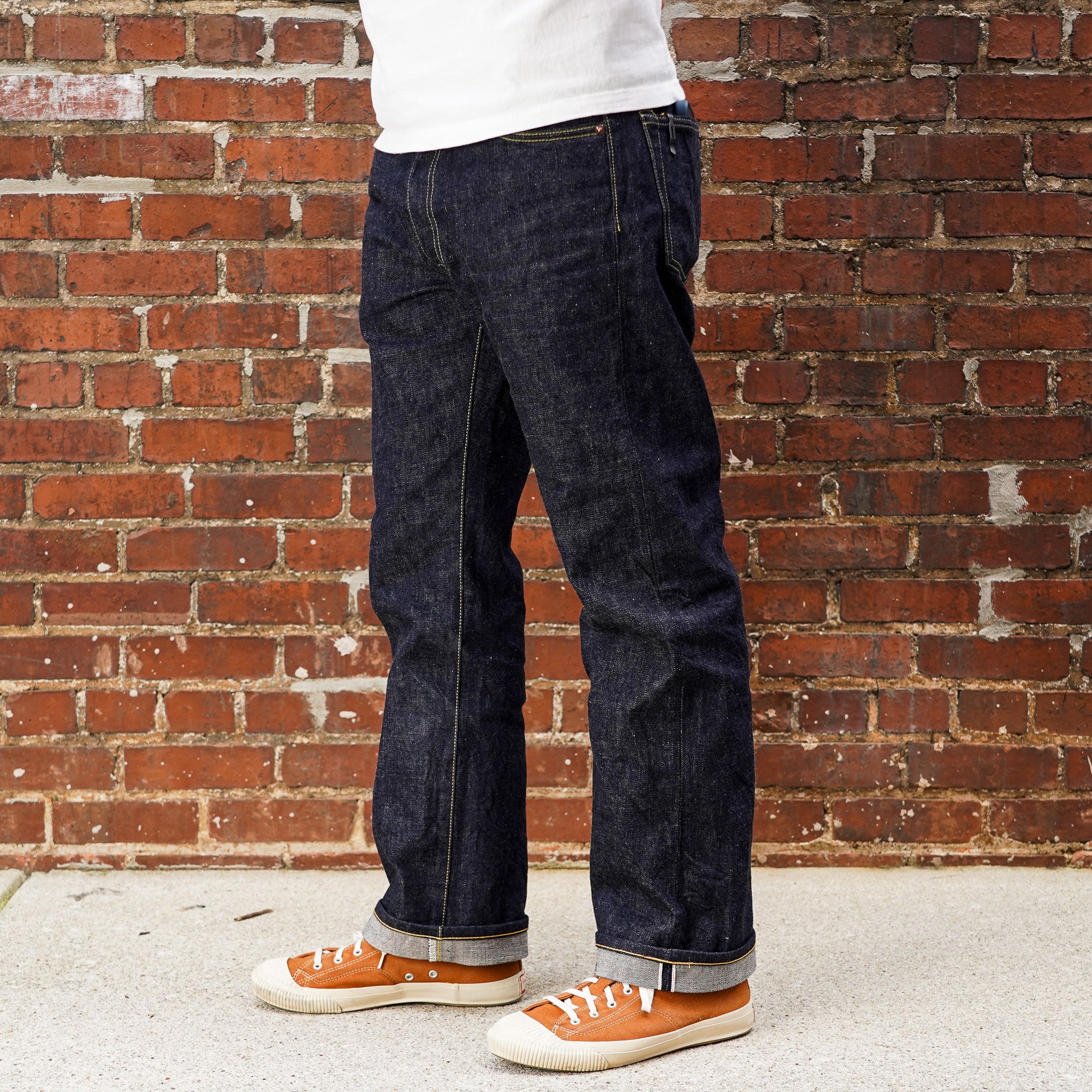 UES 400-WWII Model Indigo Selvedge Denim - One Washed