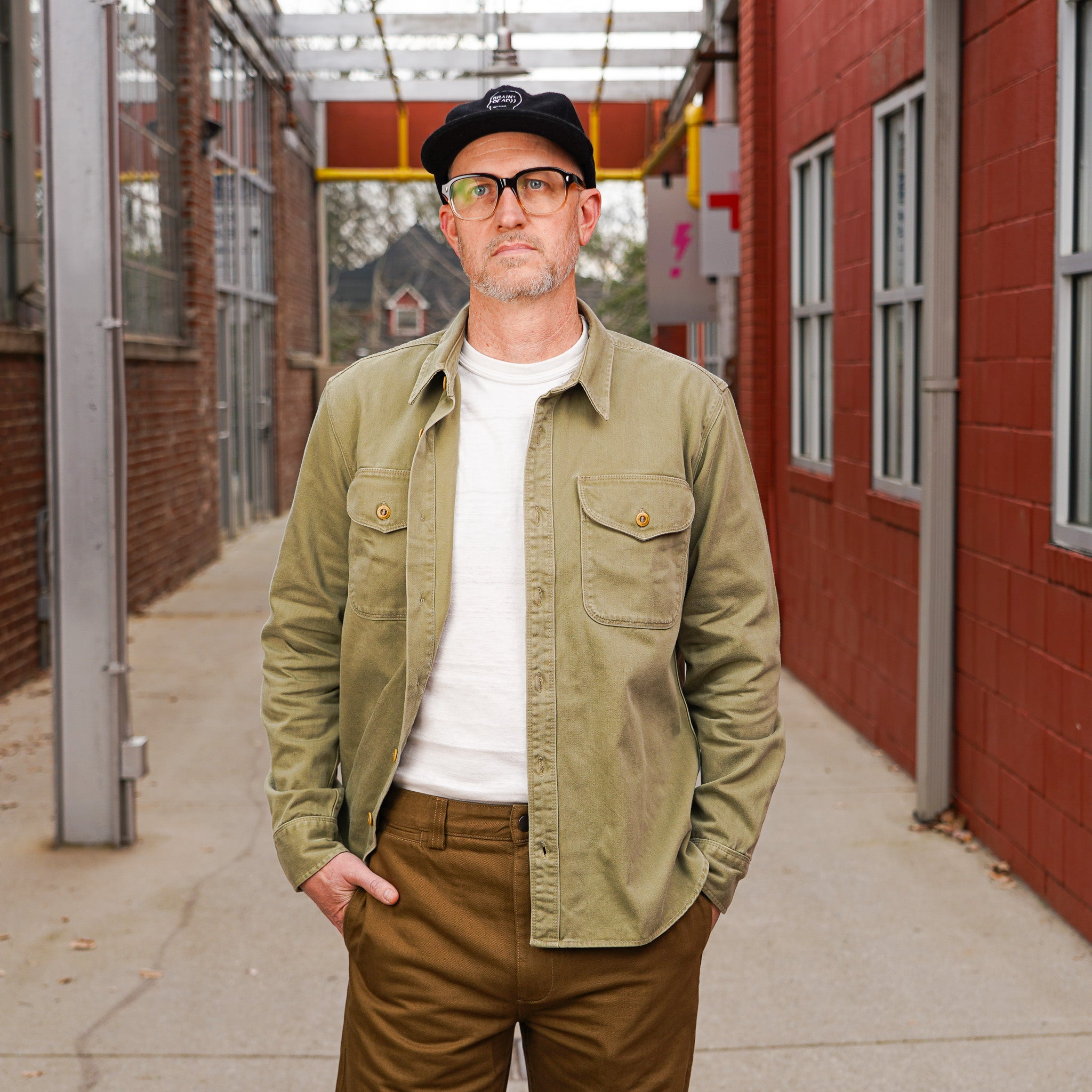 Freenote Cloth Utility Shirt - Olive