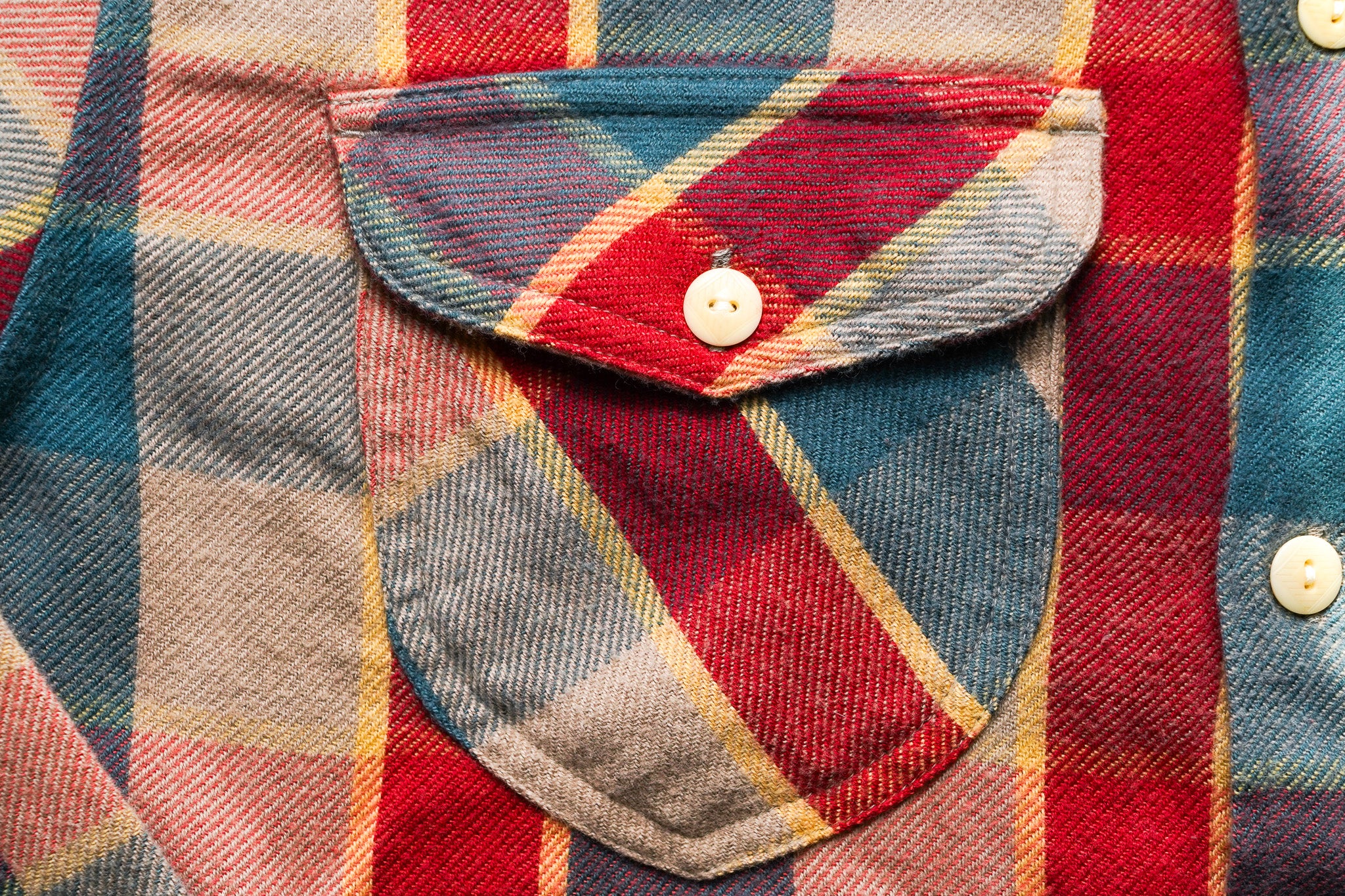 Wythe Flannel Workshirt - Conservation Plaid