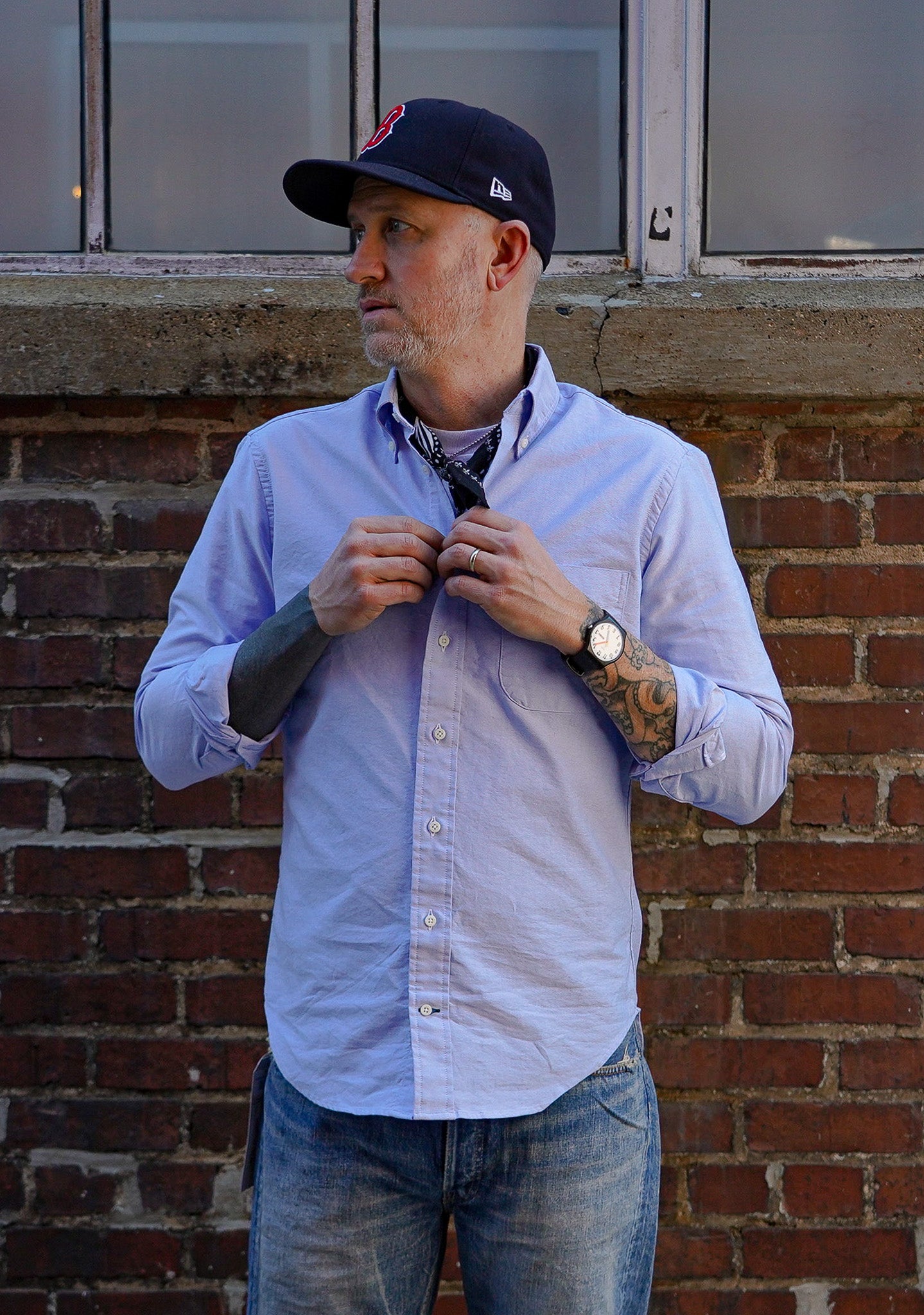 Gitman Vintage Classic Oxford Shirt - Blue