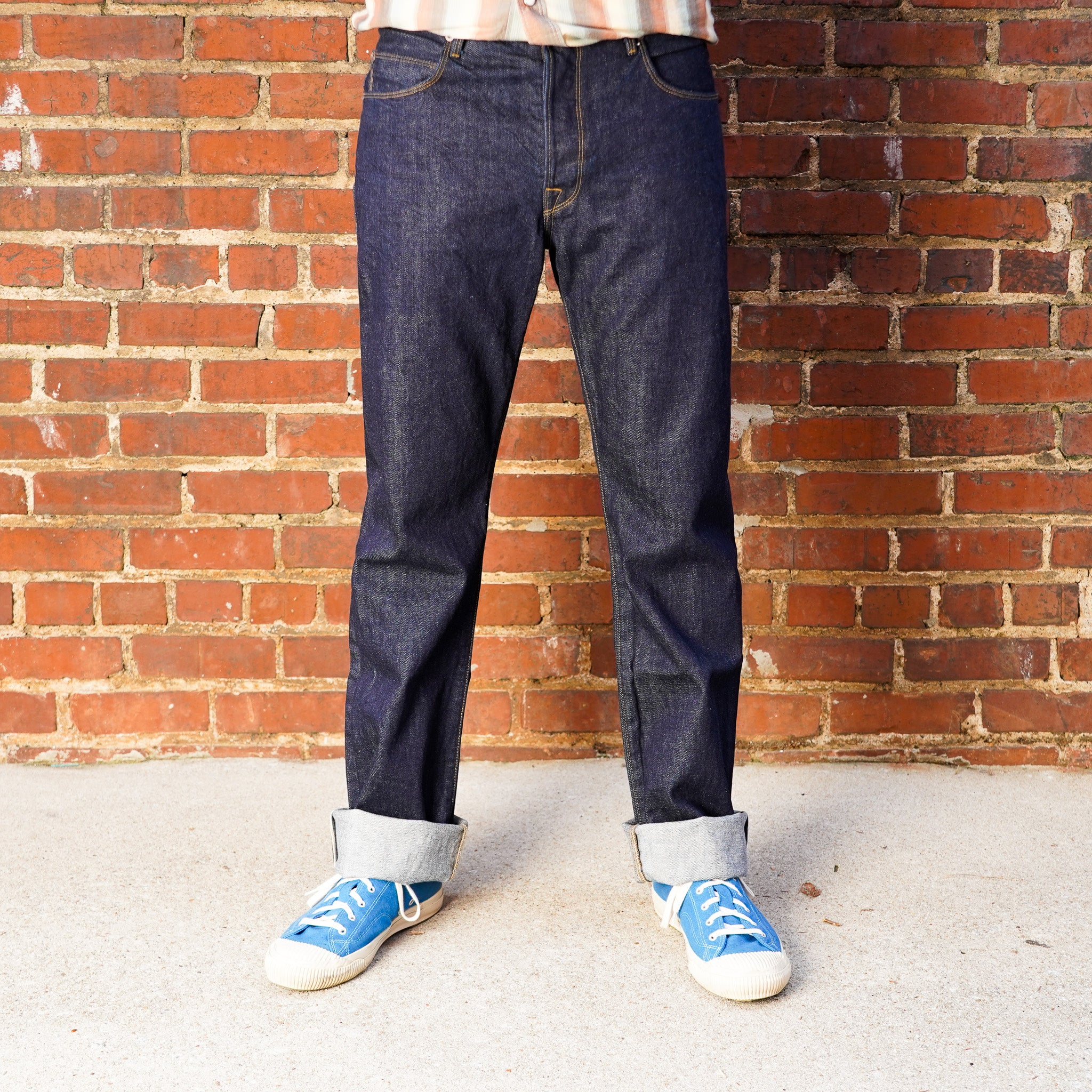 Freenote Cloth Belford Straight Cut - 14oz 50s Indigo Rinsed