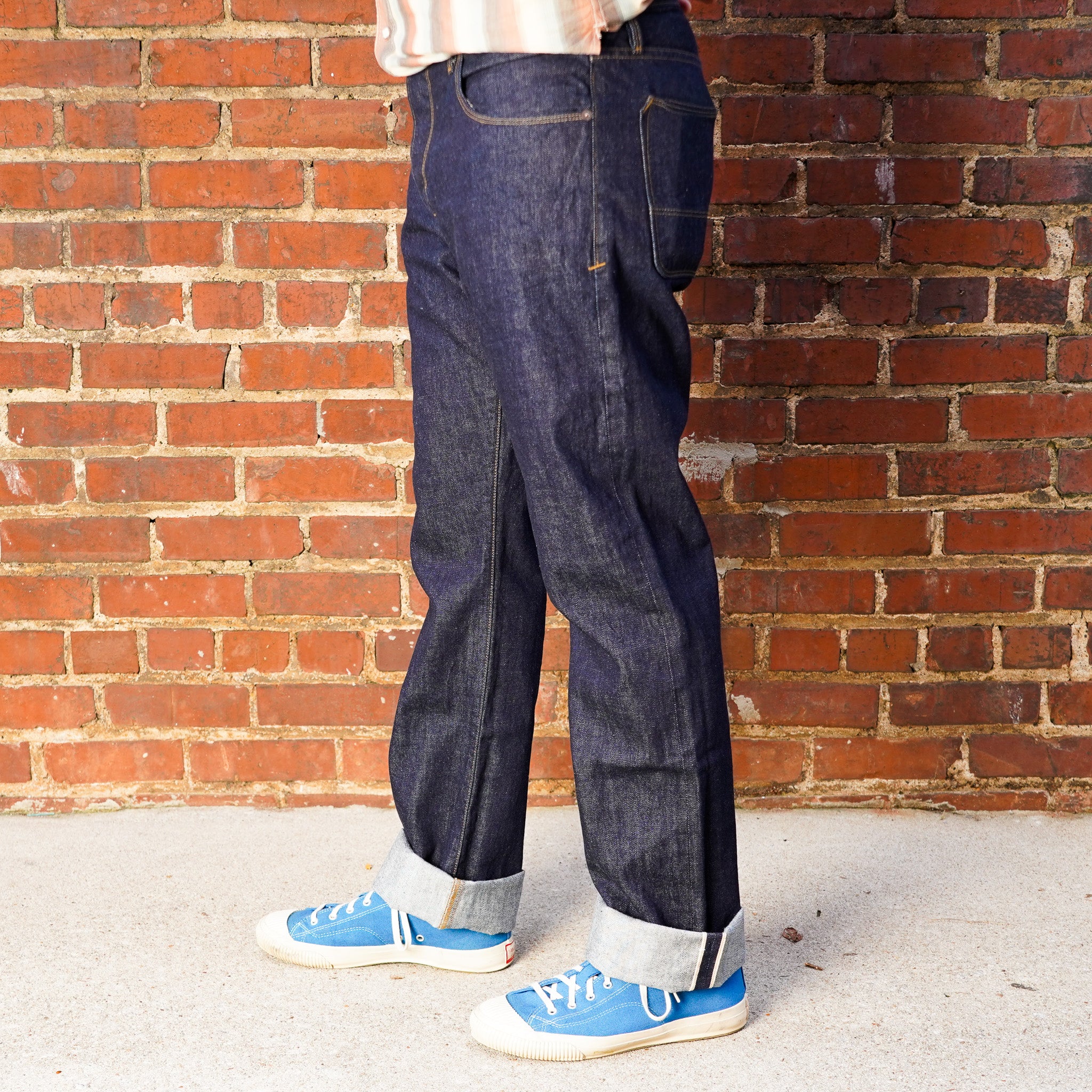 Freenote Cloth Belford Straight Cut - 14oz 50s Indigo Rinsed