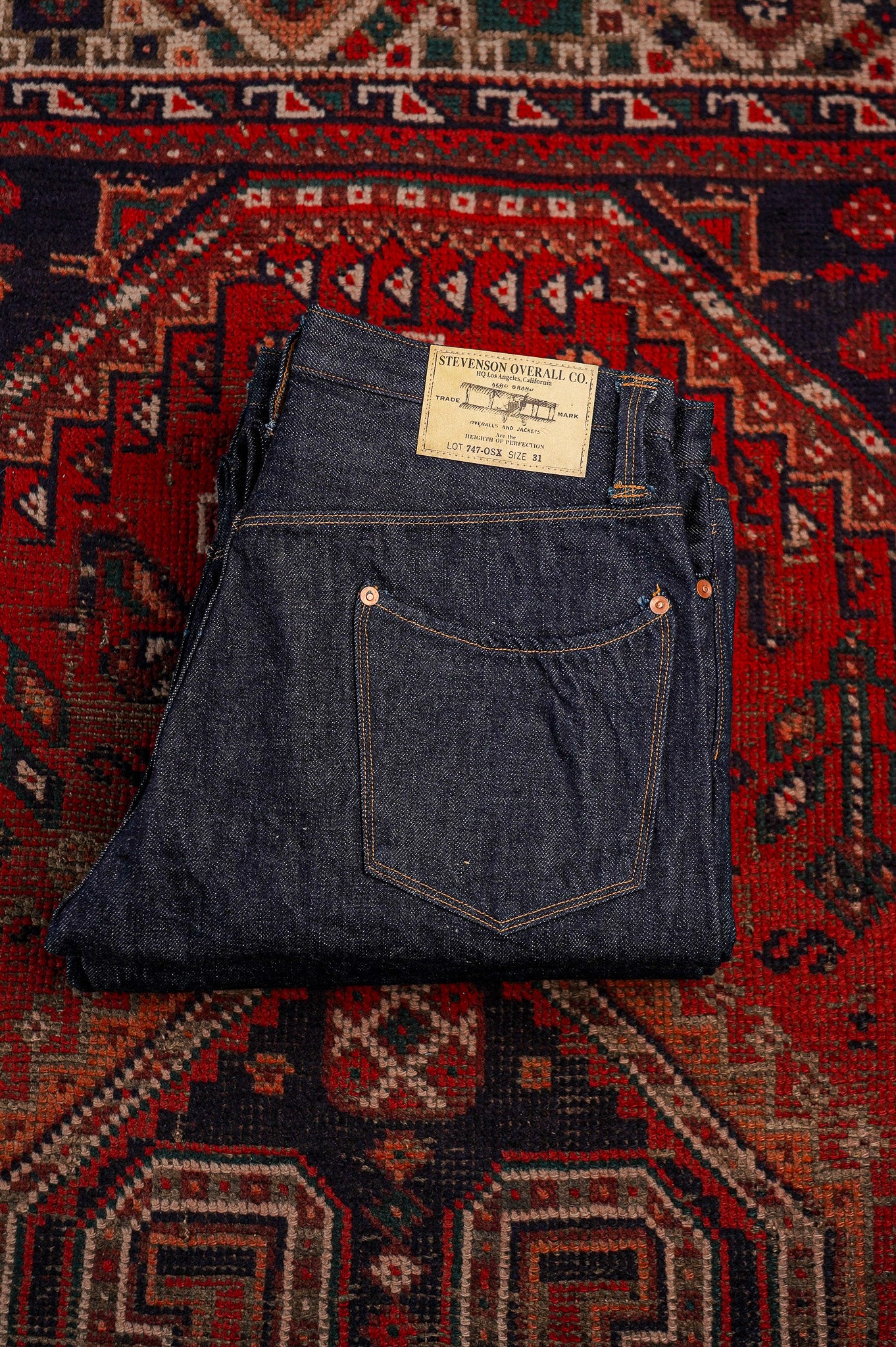 Stevenson Overall Co. San Francisco 747 Straight Leg - Indigo