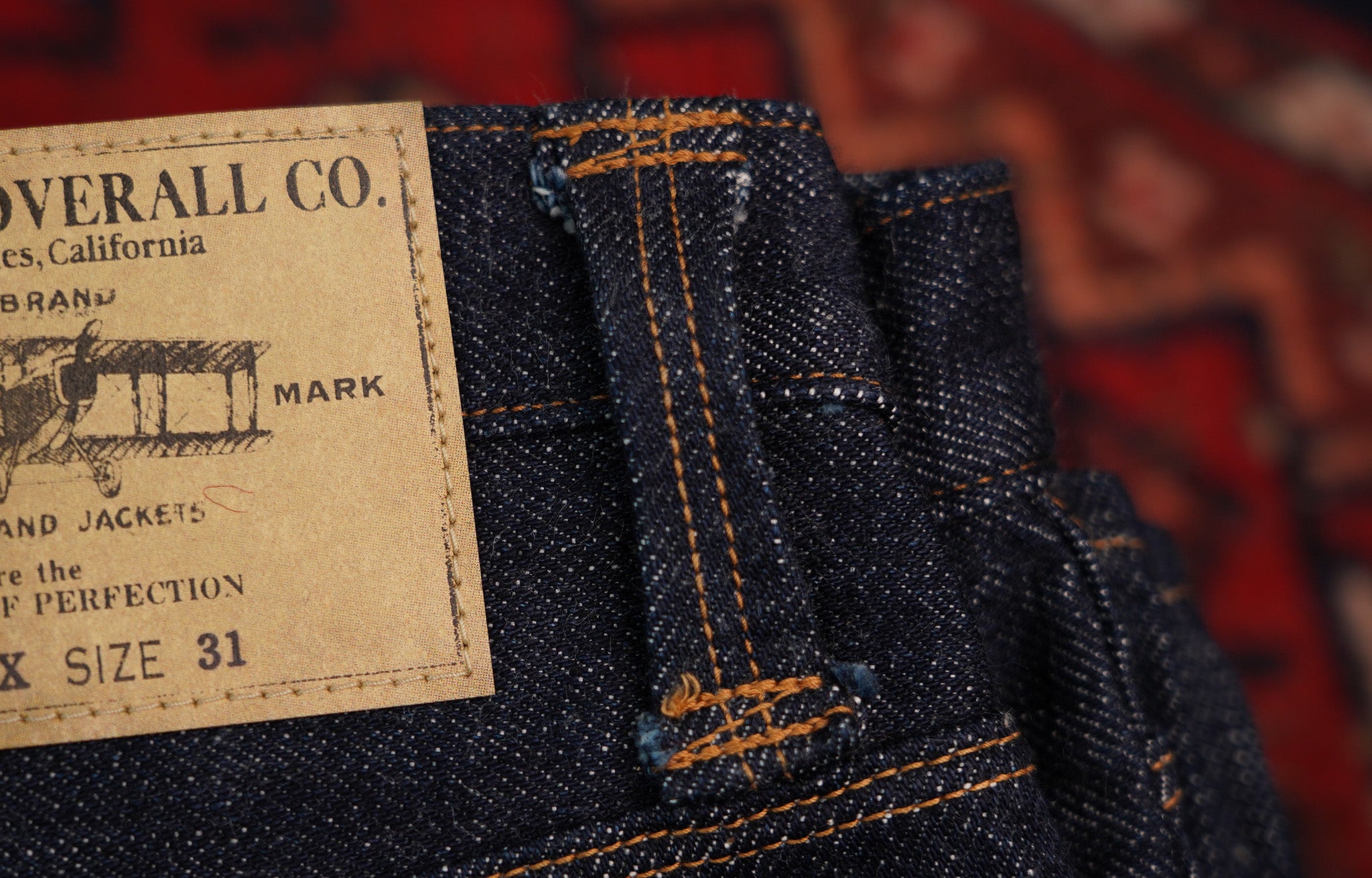 Stevenson Overall Co. San Francisco 747 Straight Leg - Indigo
