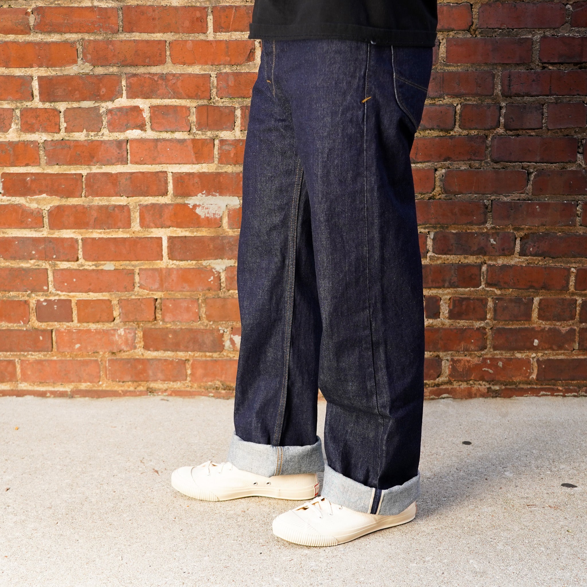 Freenote Cloth Modesto Wide Leg - 14oz 50s Indigo Rinsed