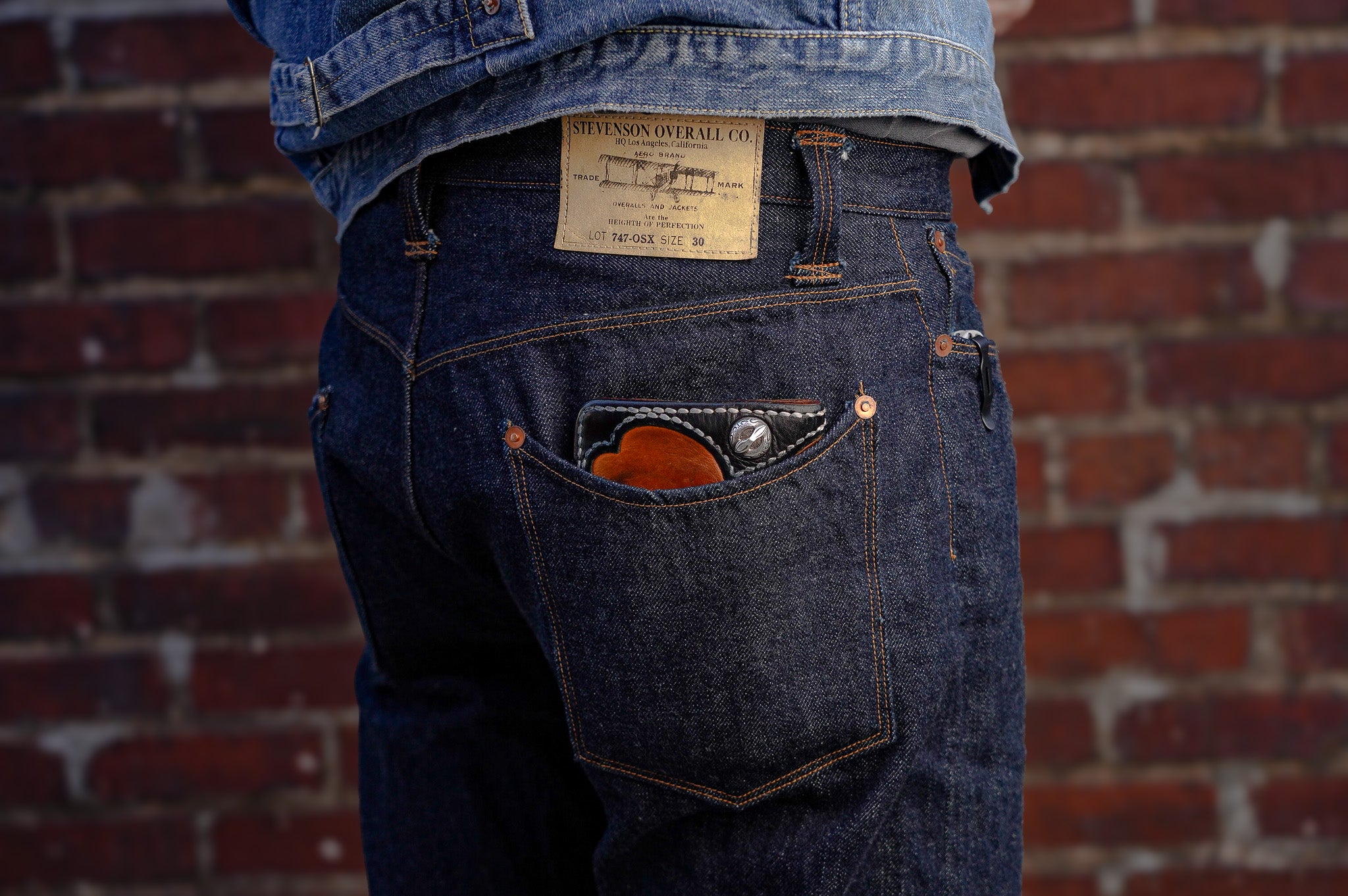 Stevenson Overall Co. San Francisco 747 Straight Leg - Indigo