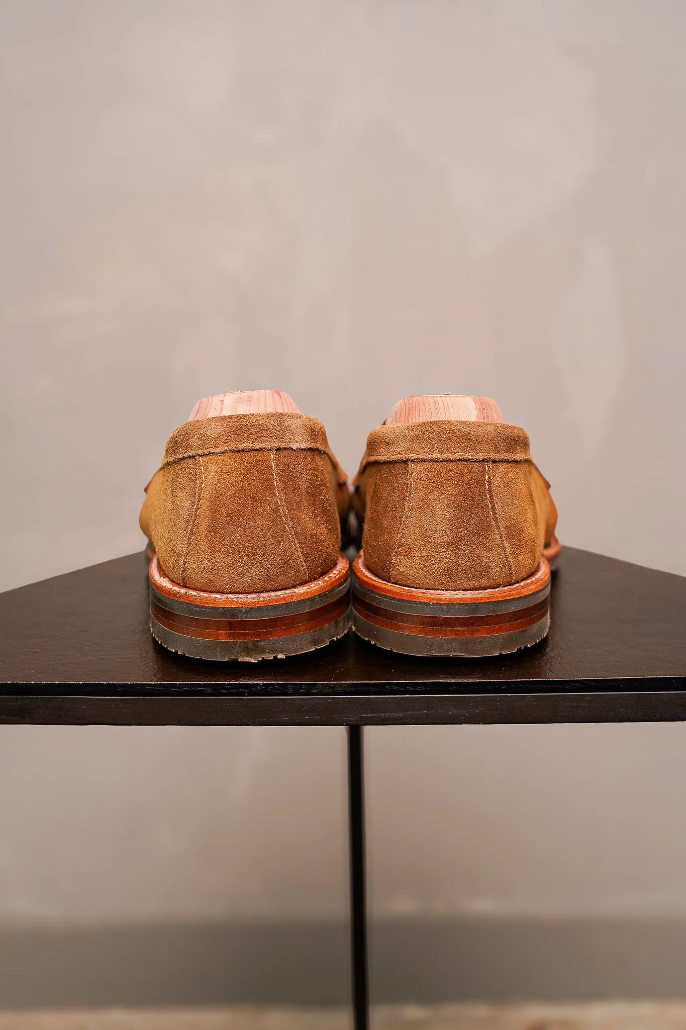 Alden 6221L Unlined Penny Loafer - Snuff Suede