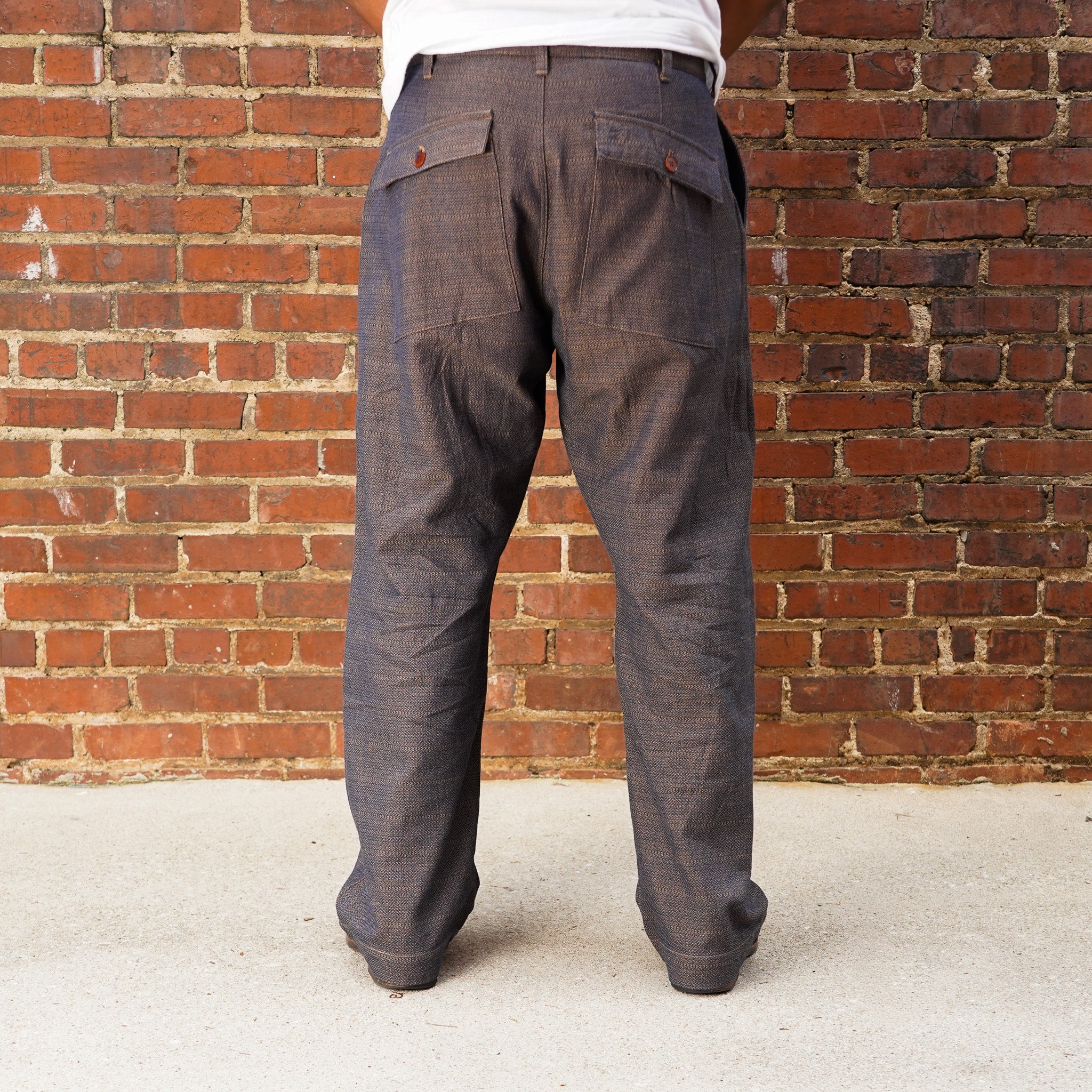 Samurai SJAP26-KSK Kanoko Aimadara Trousers - Brown