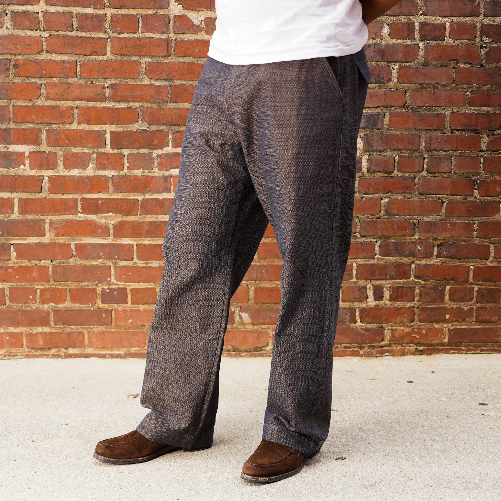 Samurai SJAP26-KSK Kanoko Aimadara Trousers - Brown