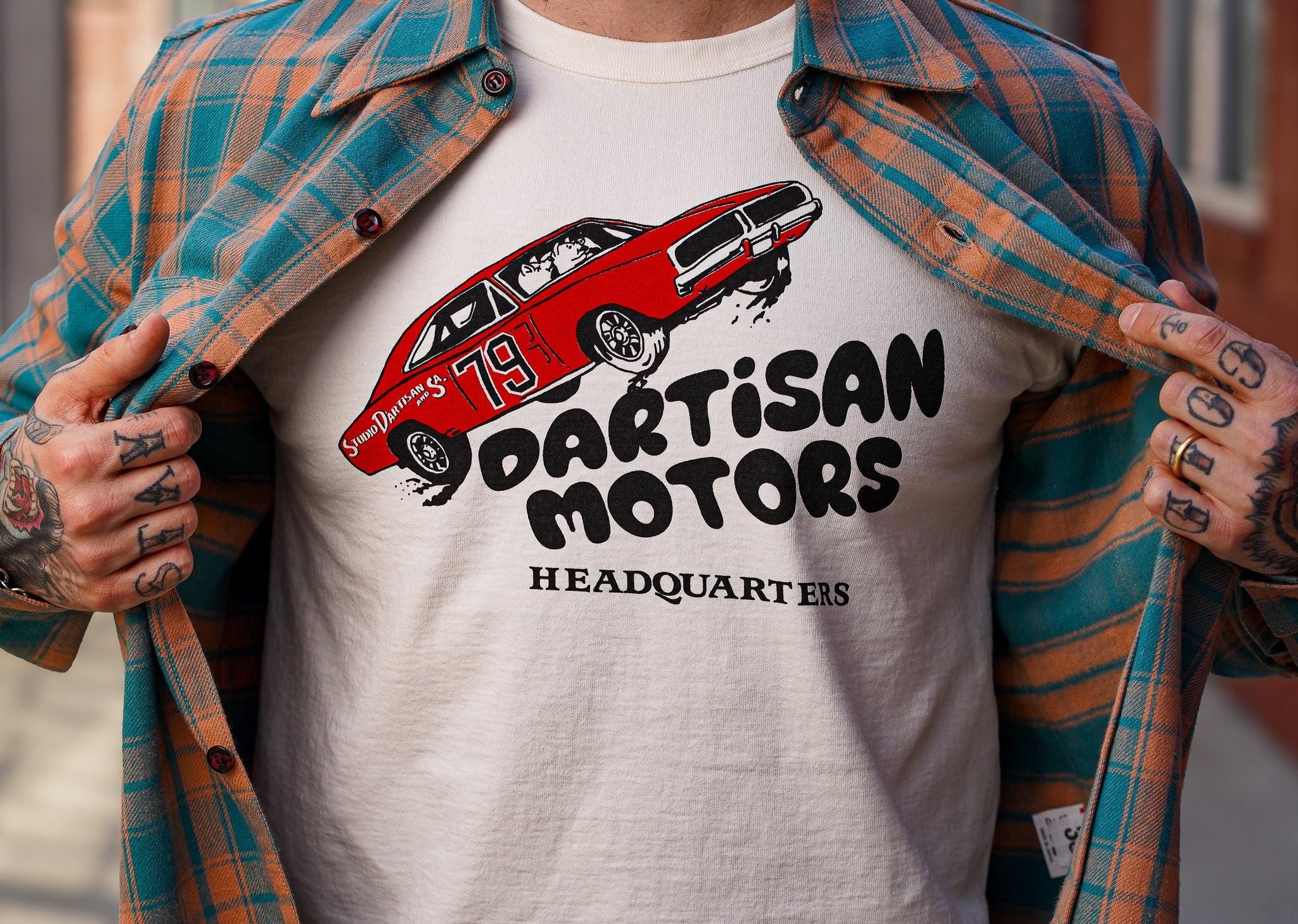 Studio D'Artisan 8165A Motors Tee - White