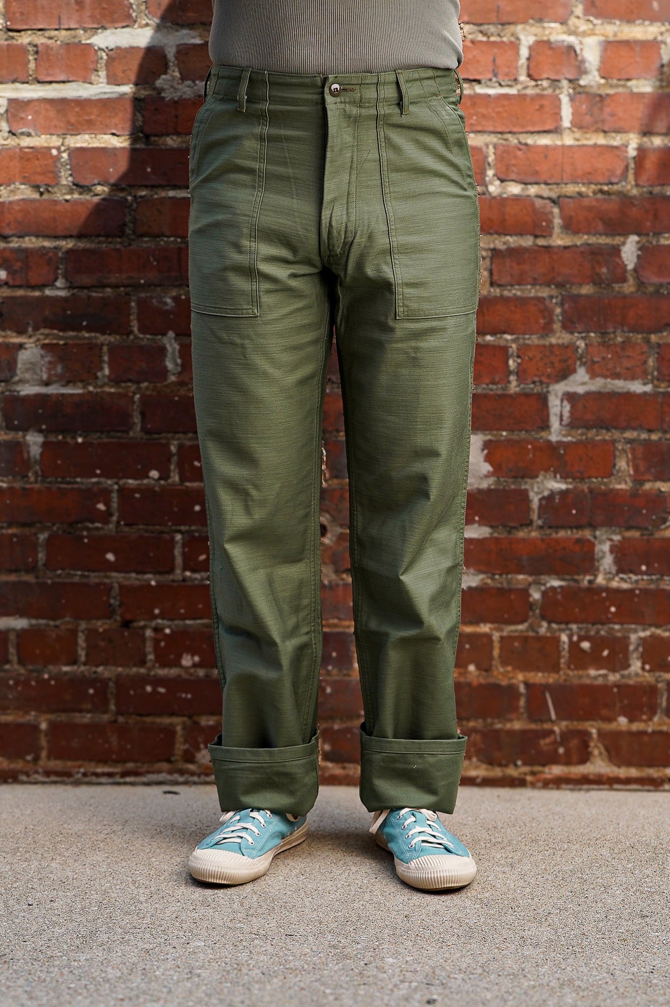 Studio D'Artisan 1898 Baker Pant - Army Green