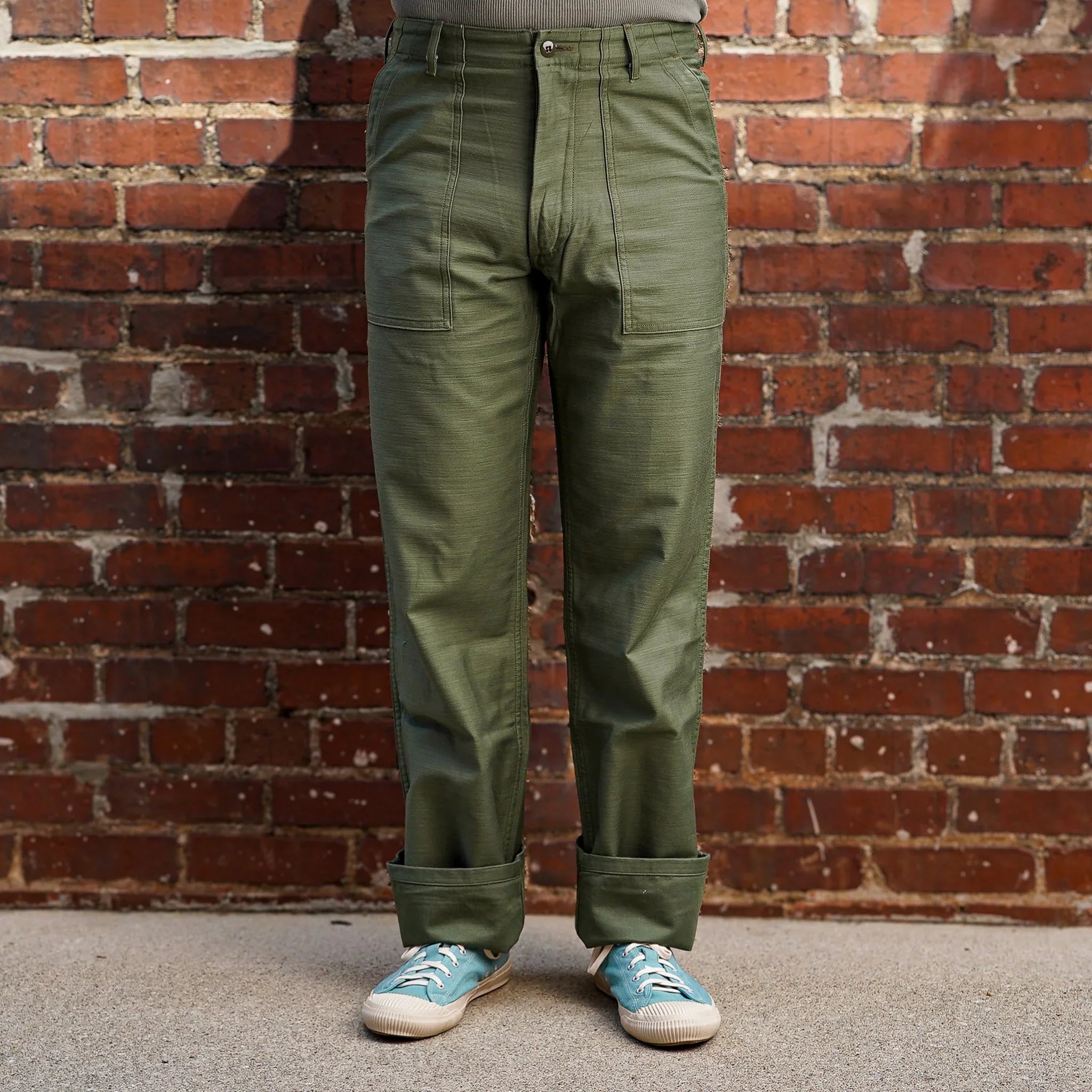 Studio D'Artisan 1898 Baker Pant - Army Green