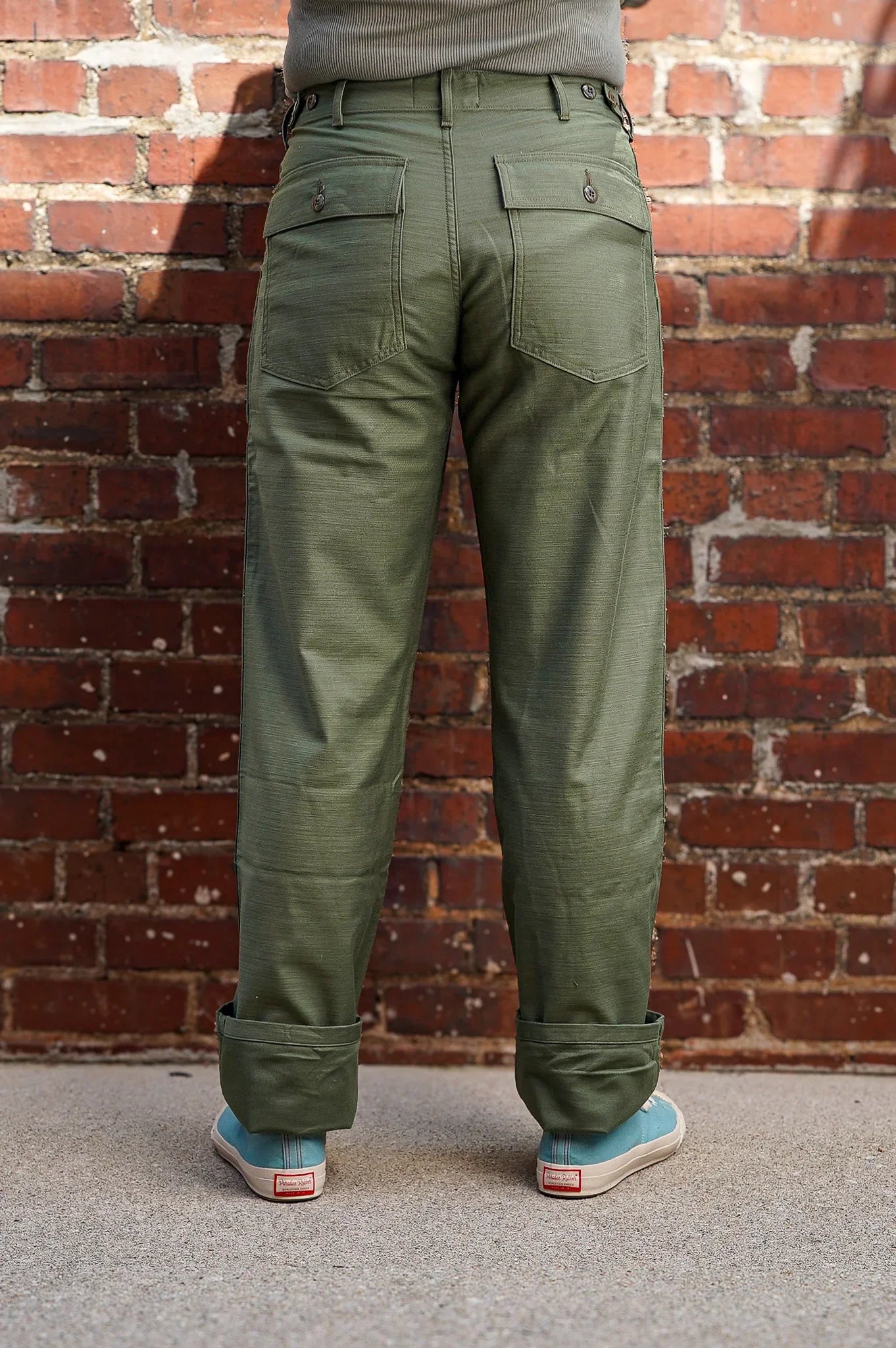 Studio D'Artisan 1898 Baker Pant - Army Green