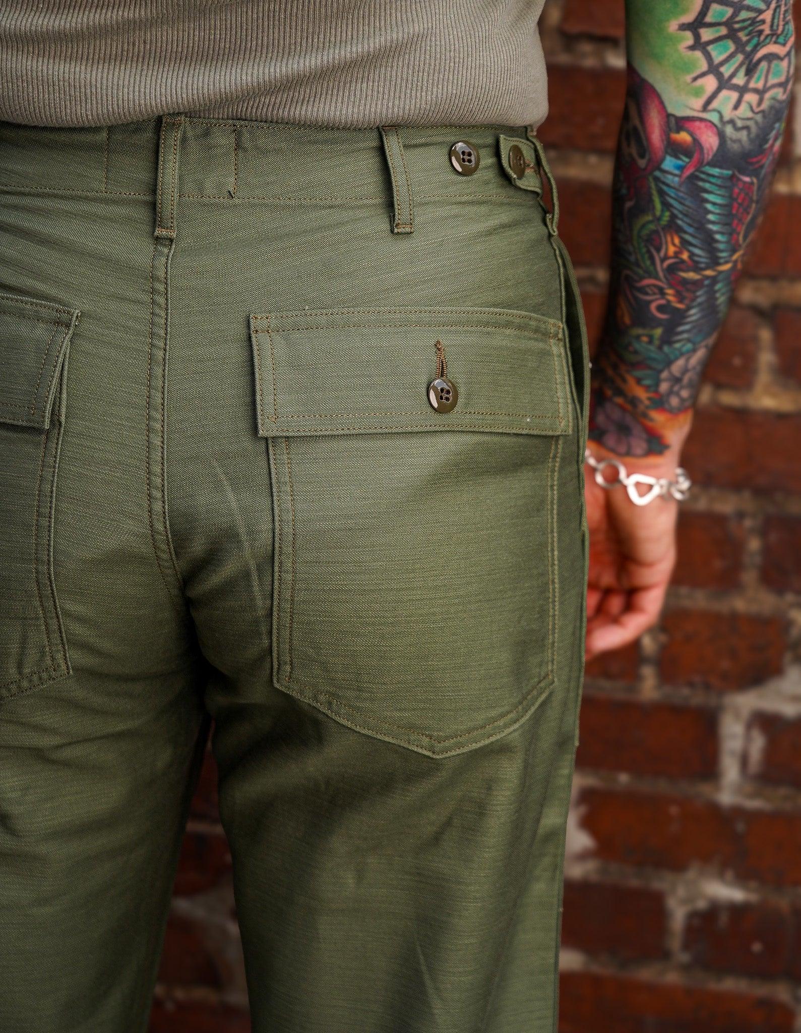 Studio D'Artisan 1898 Baker Pant - Army Green