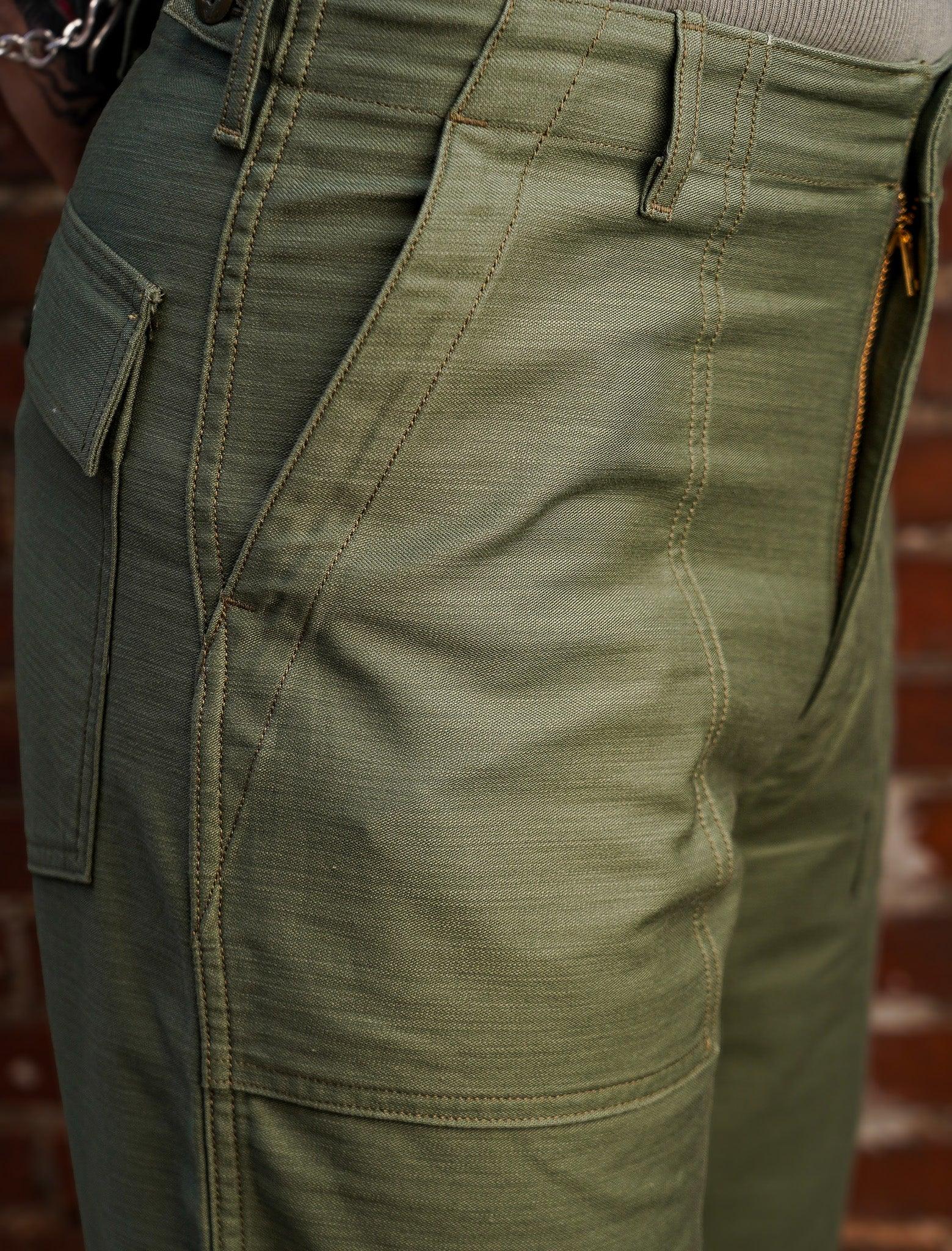 Studio D'Artisan 1898 Baker Pant - Army Green