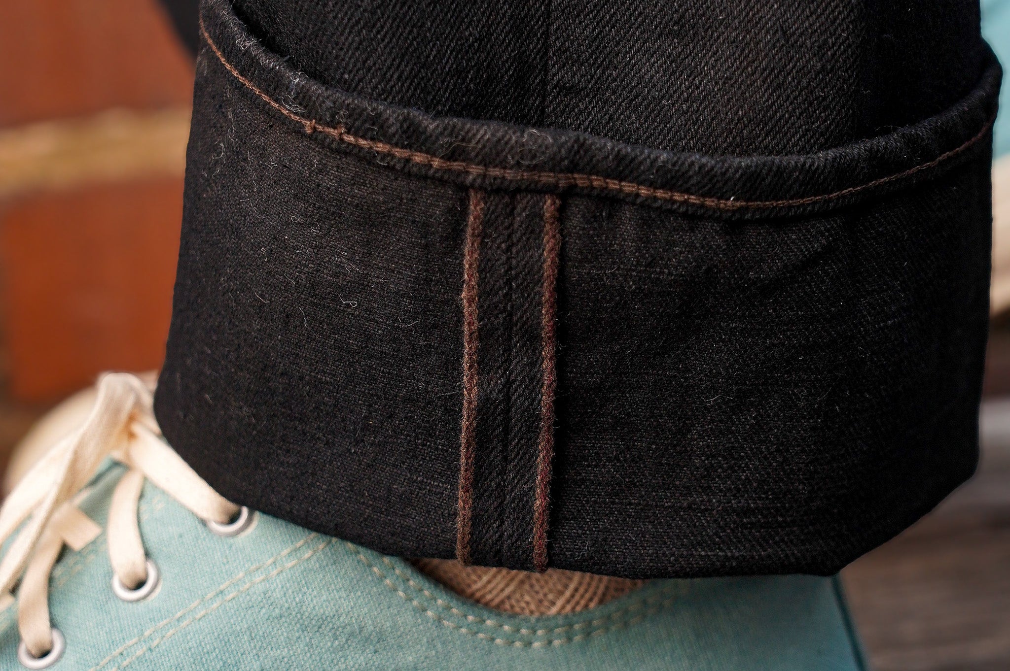 Studio D'Artisan SP-120 45th Anniversary 18oz Amami Mud-dyed Indigo Straight Fit - One Washed
