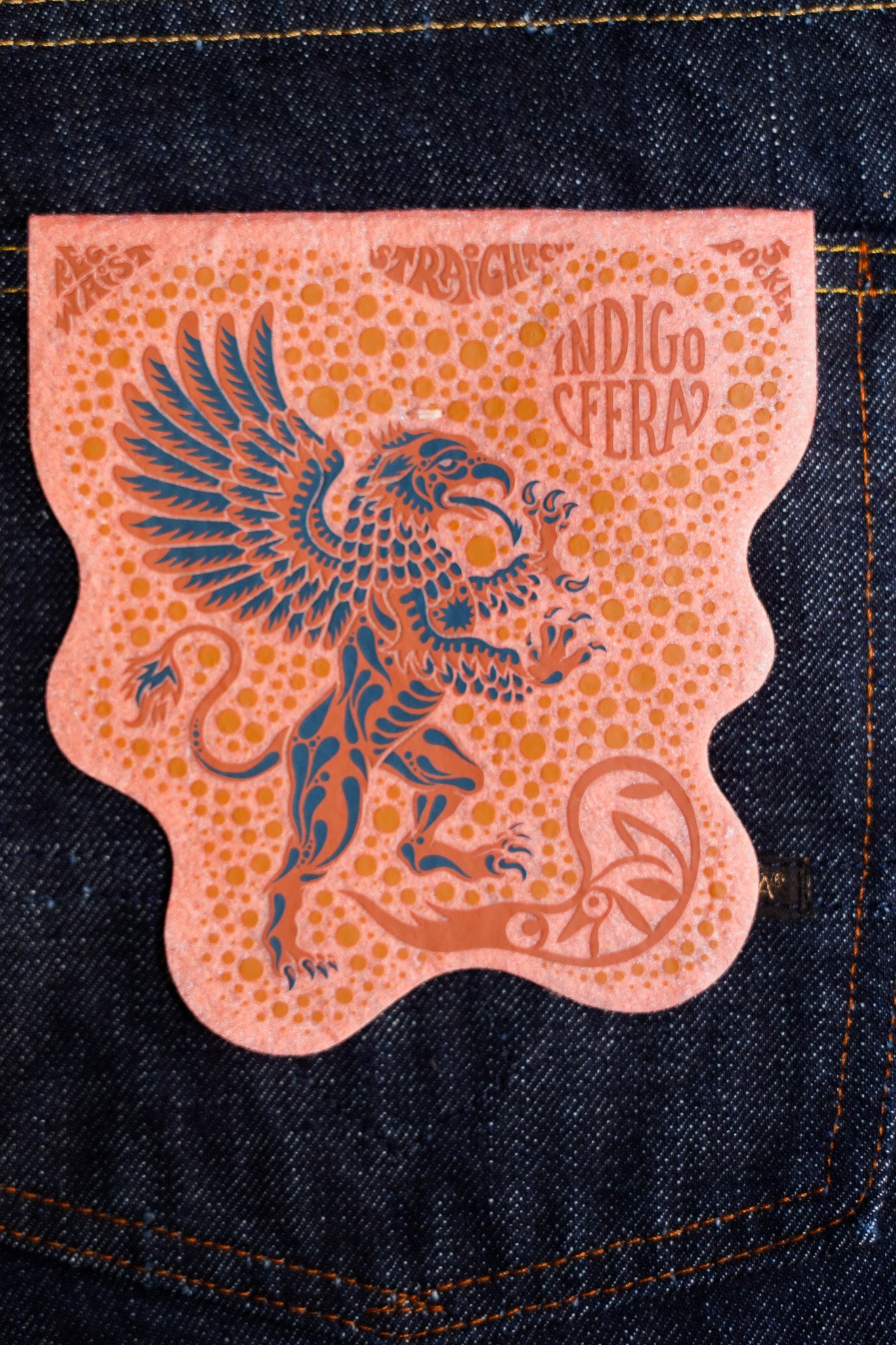 Indigofera Clint Straight Fit - 18oz Shiroyama Rinsed Denim