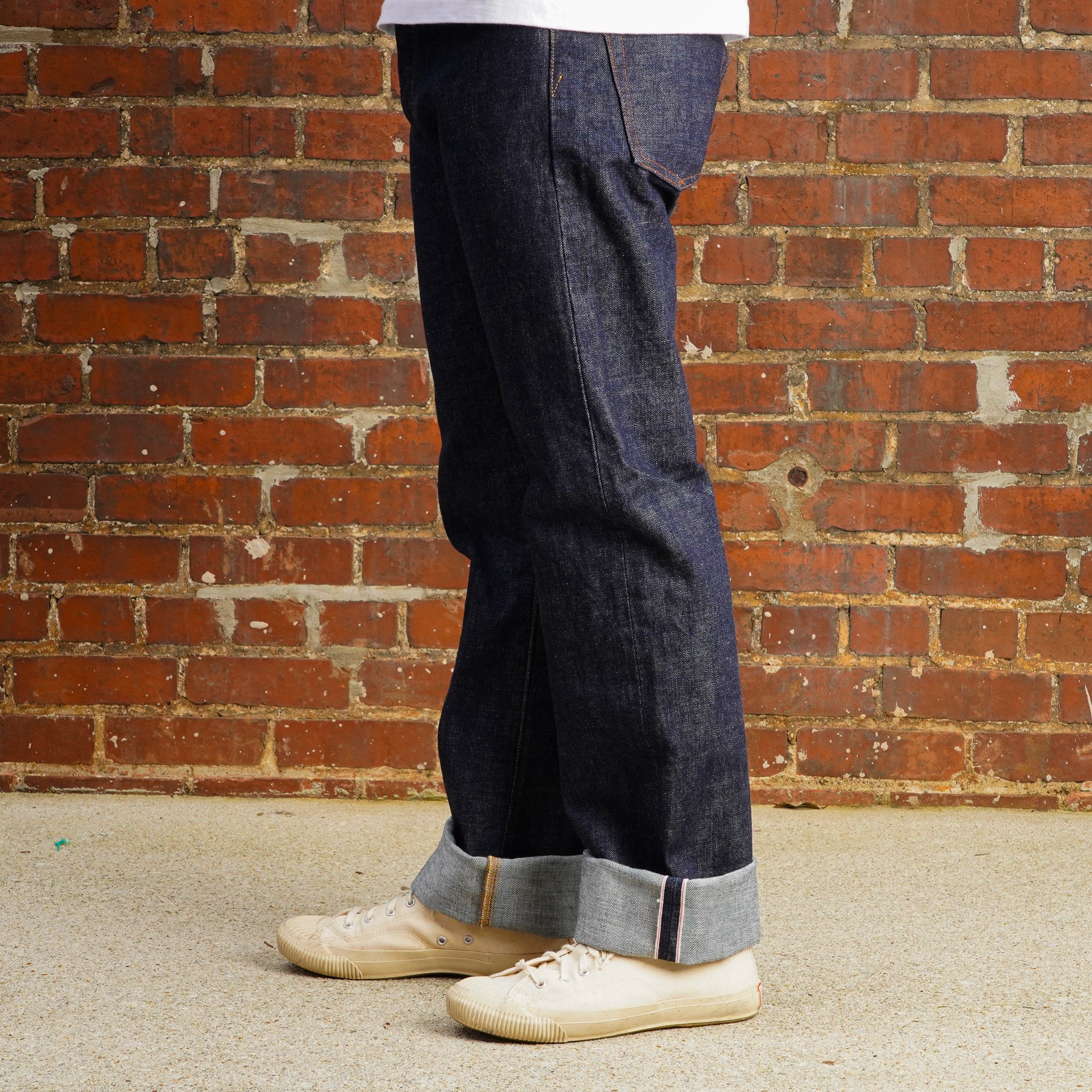 Indigofera Clint Straight Fit - 18oz Shiroyama Rinsed Denim