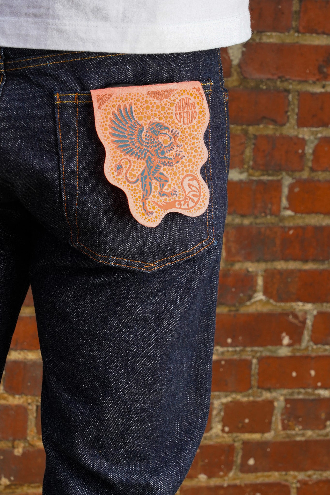 Indigofera Clint Straight Fit - 18oz Shiroyama Rinsed Denim