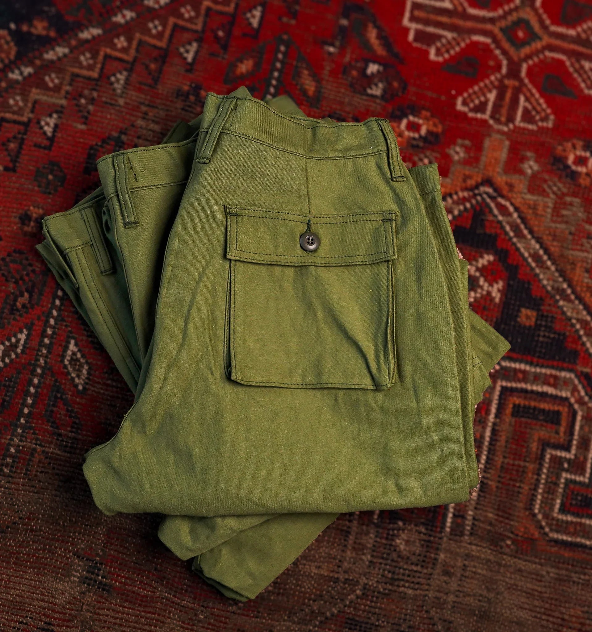 3sixteen Fatigue Pants - Olive Back Satin