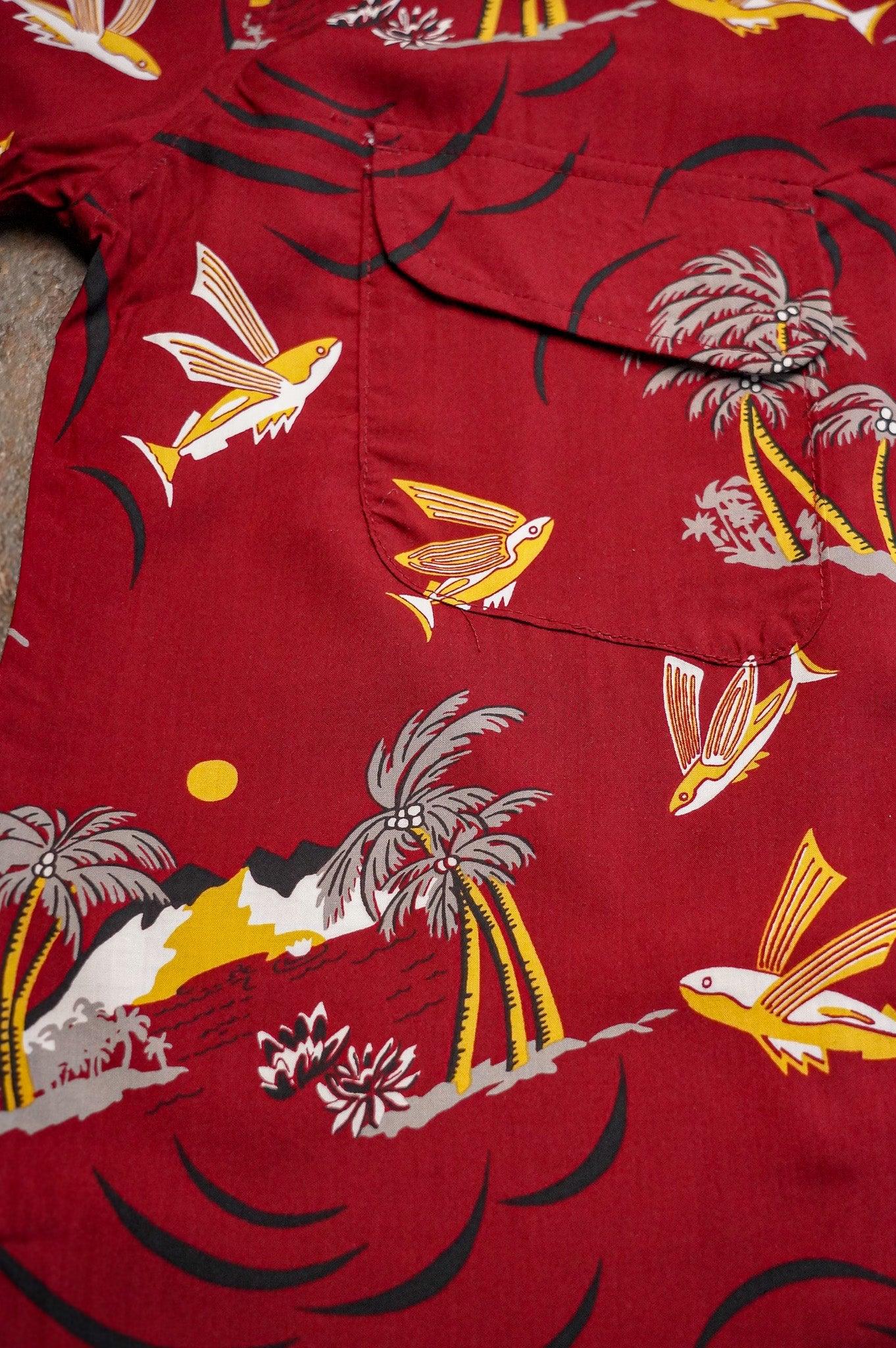 Freenote Cloth Dean Double Pocket Shirt - Flying Fish