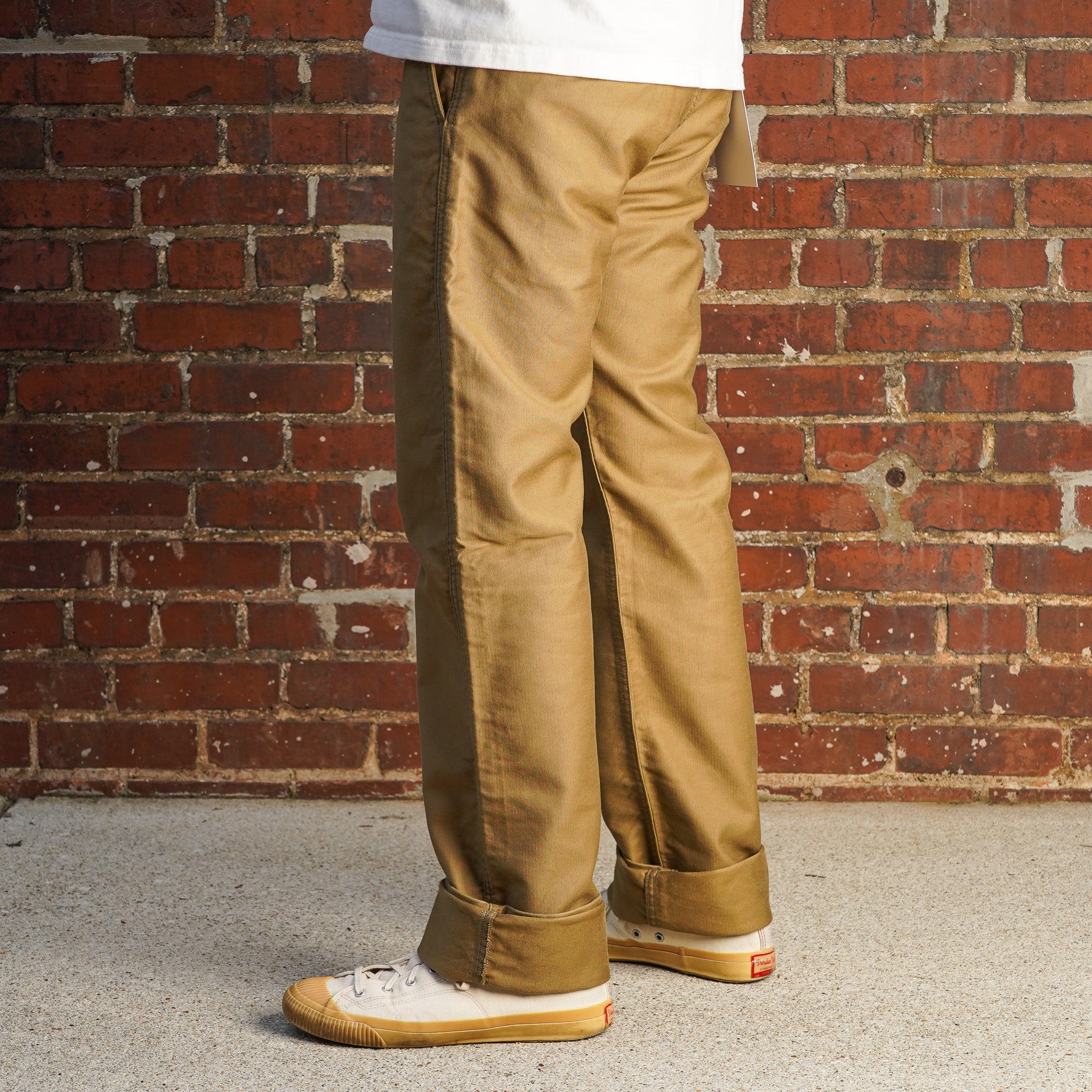 Iron Heart IH-720-KHA 11oz Cotton Whipcord Work Pants - Khaki