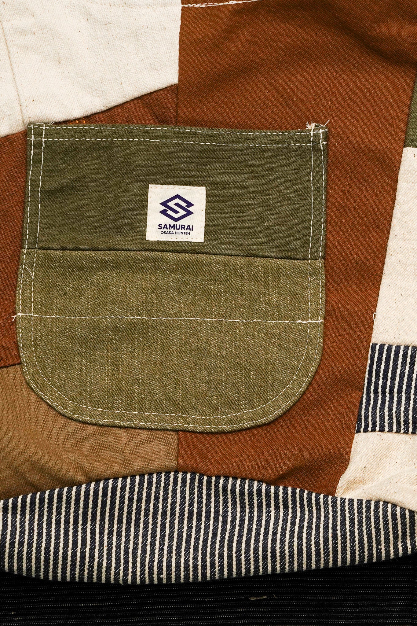 Samurai SJBB26-H Patchwork Shoulder Bag - Random