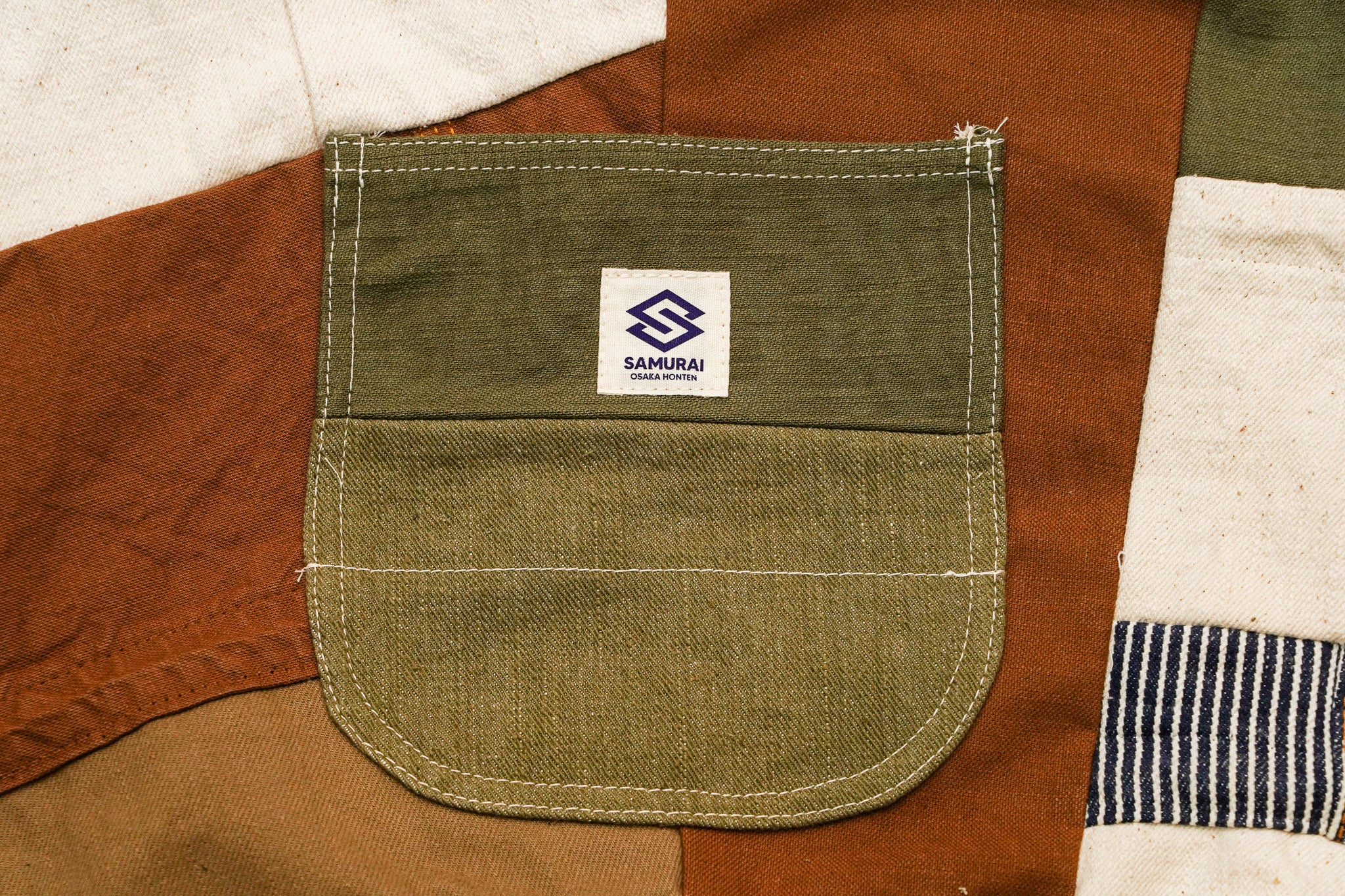 Samurai SJBB26-H Patchwork Shoulder Bag - Random
