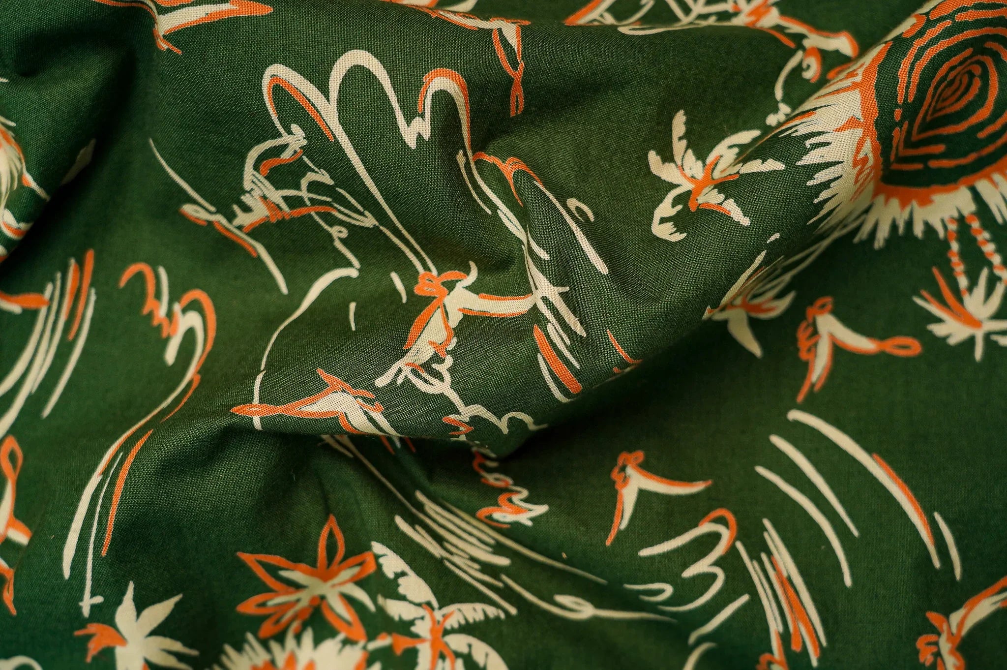 Freenote Cloth Dean Double Pocket Shirt - Aloha Olive