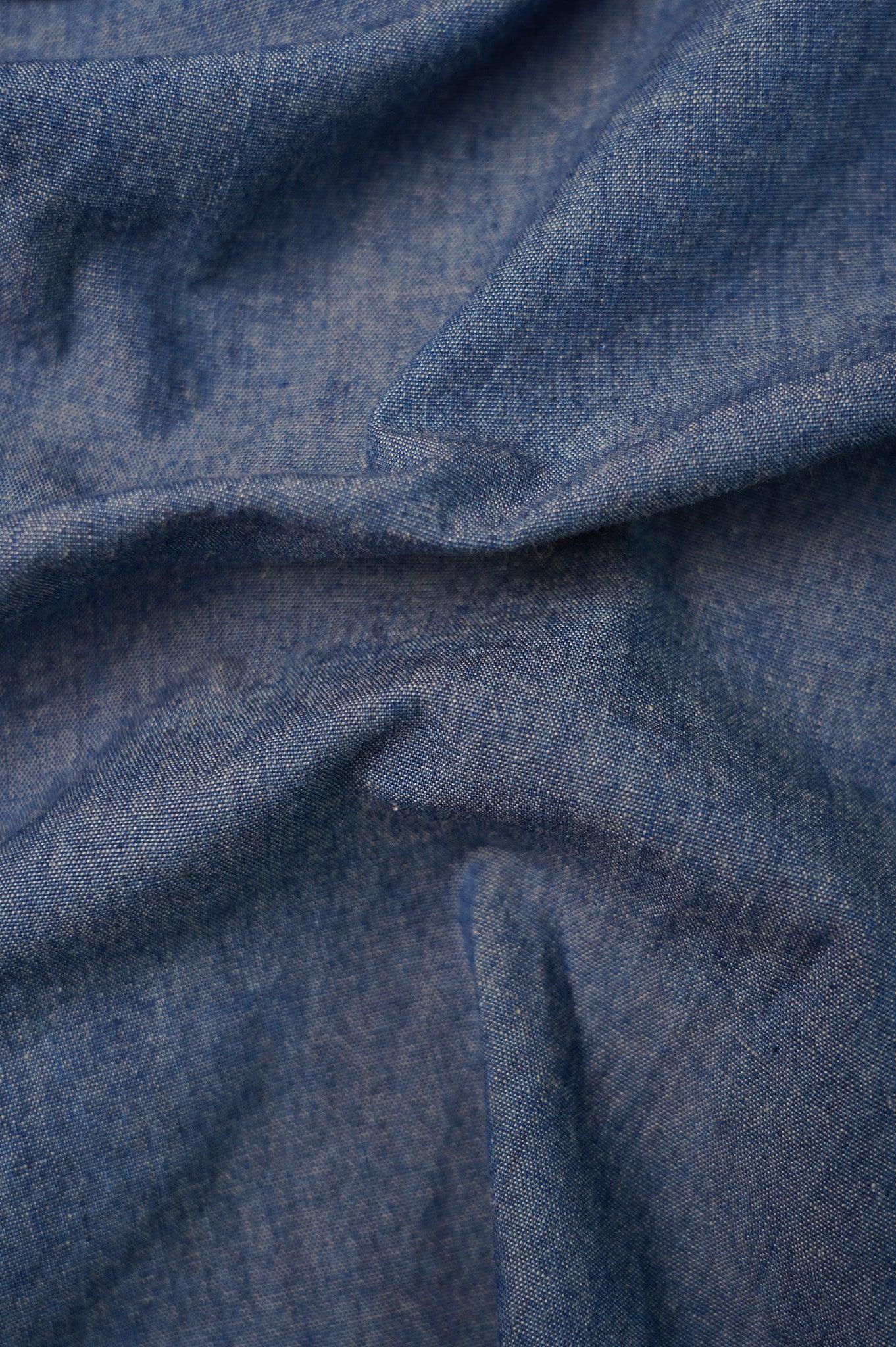 Fullcount 4810-22 5oz Chambray Shirt - Blue