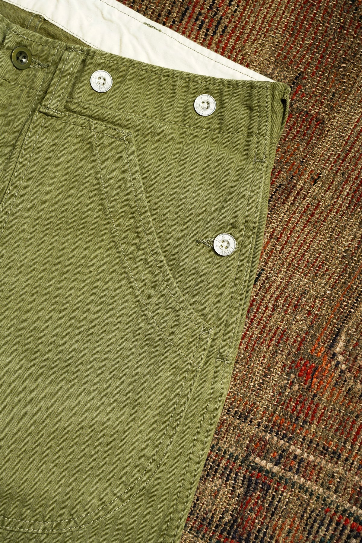 UES Double-Pocket Work Pants - Olive