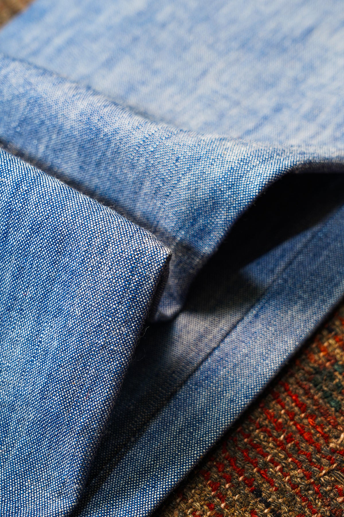 Pure Blue Japan 1186-2 14oz Slub Chambray Relaxed Tapered - Indigo