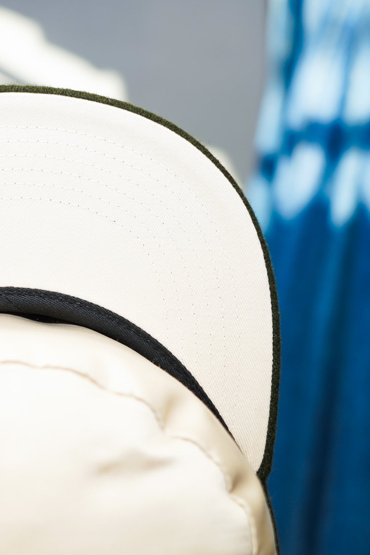 Guilty Party Embroidered Hat - Dark Green Melton