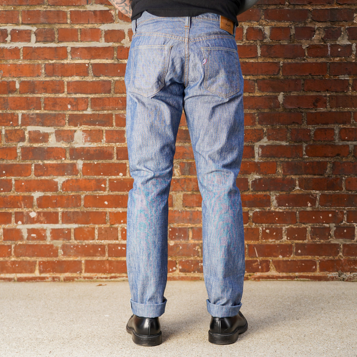 Pure Blue Japan 1186-2 14oz Slub Chambray Relaxed Tapered - Indigo