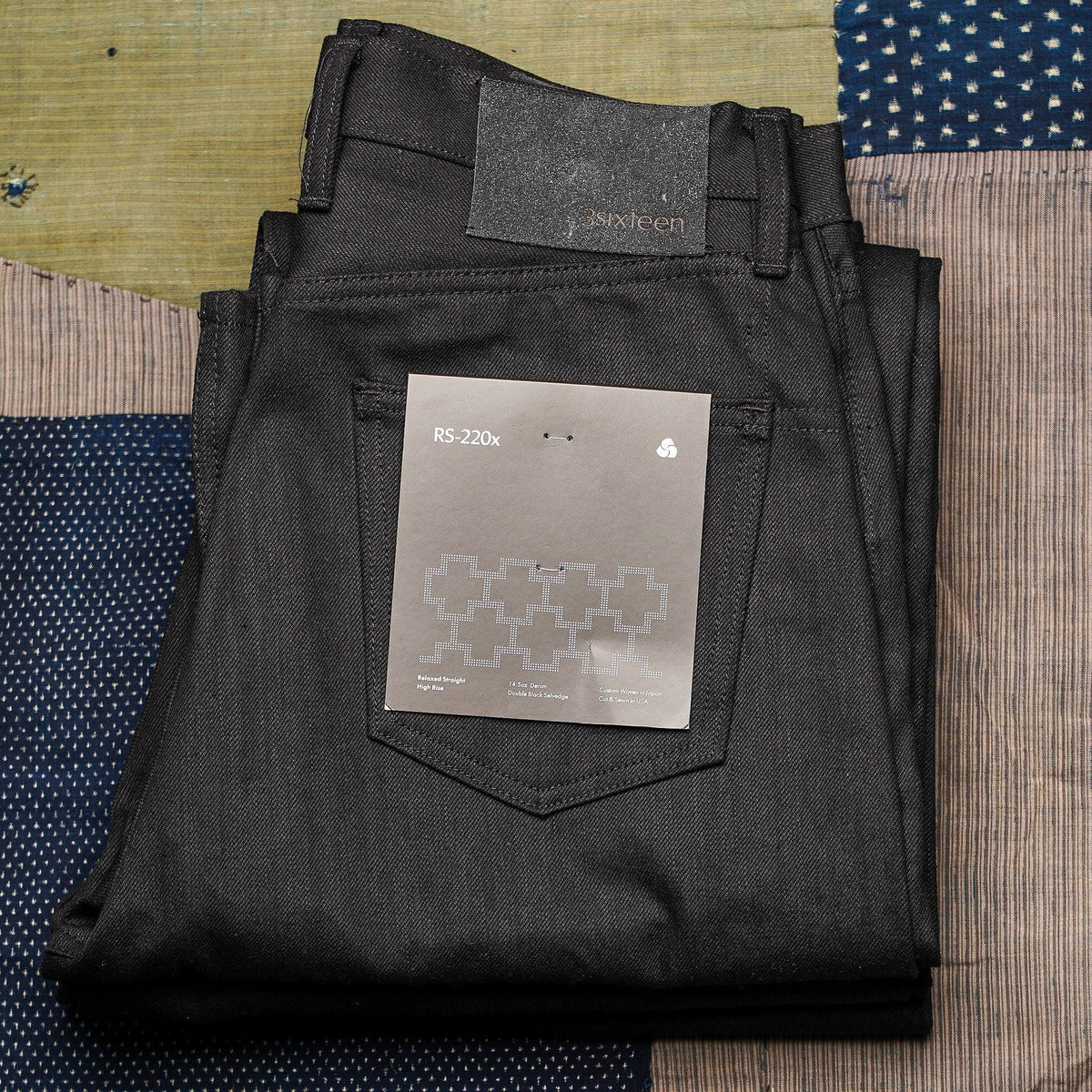 3sixteen RS-220x Relaxed Straight- Double Black – Guilty Party