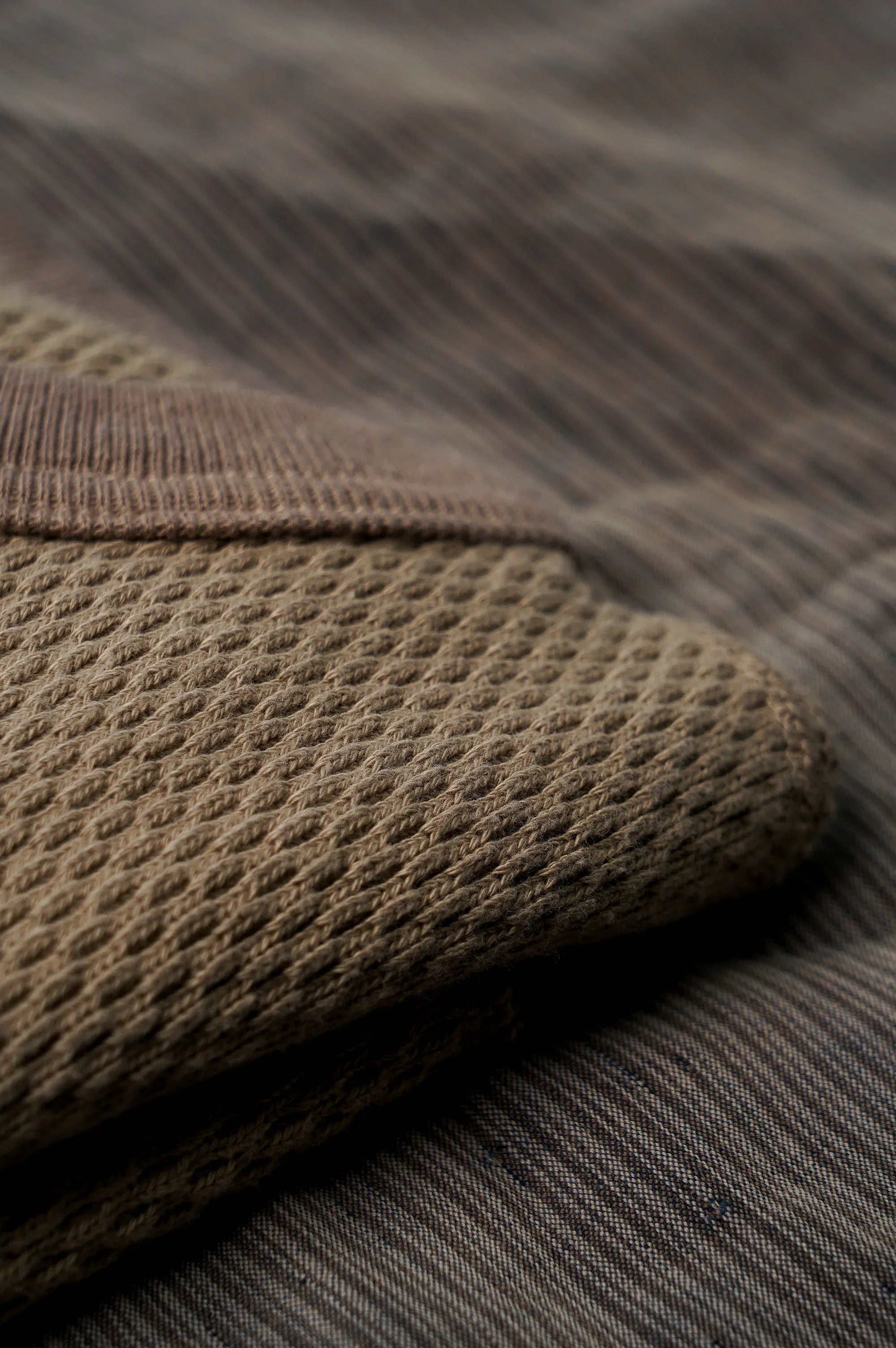 UES Double Honeycomb Thermal Shirt - Beige