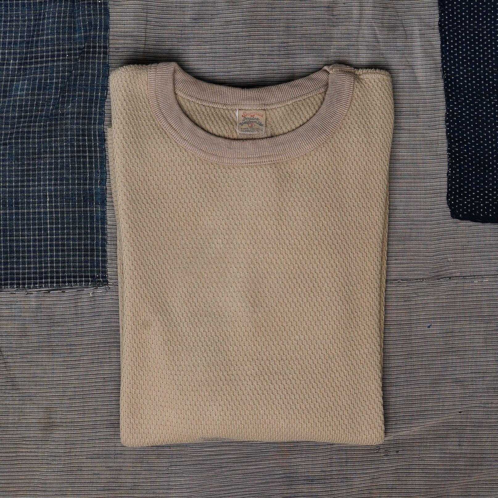UES Double Honeycomb Thermal Shirt - Beige